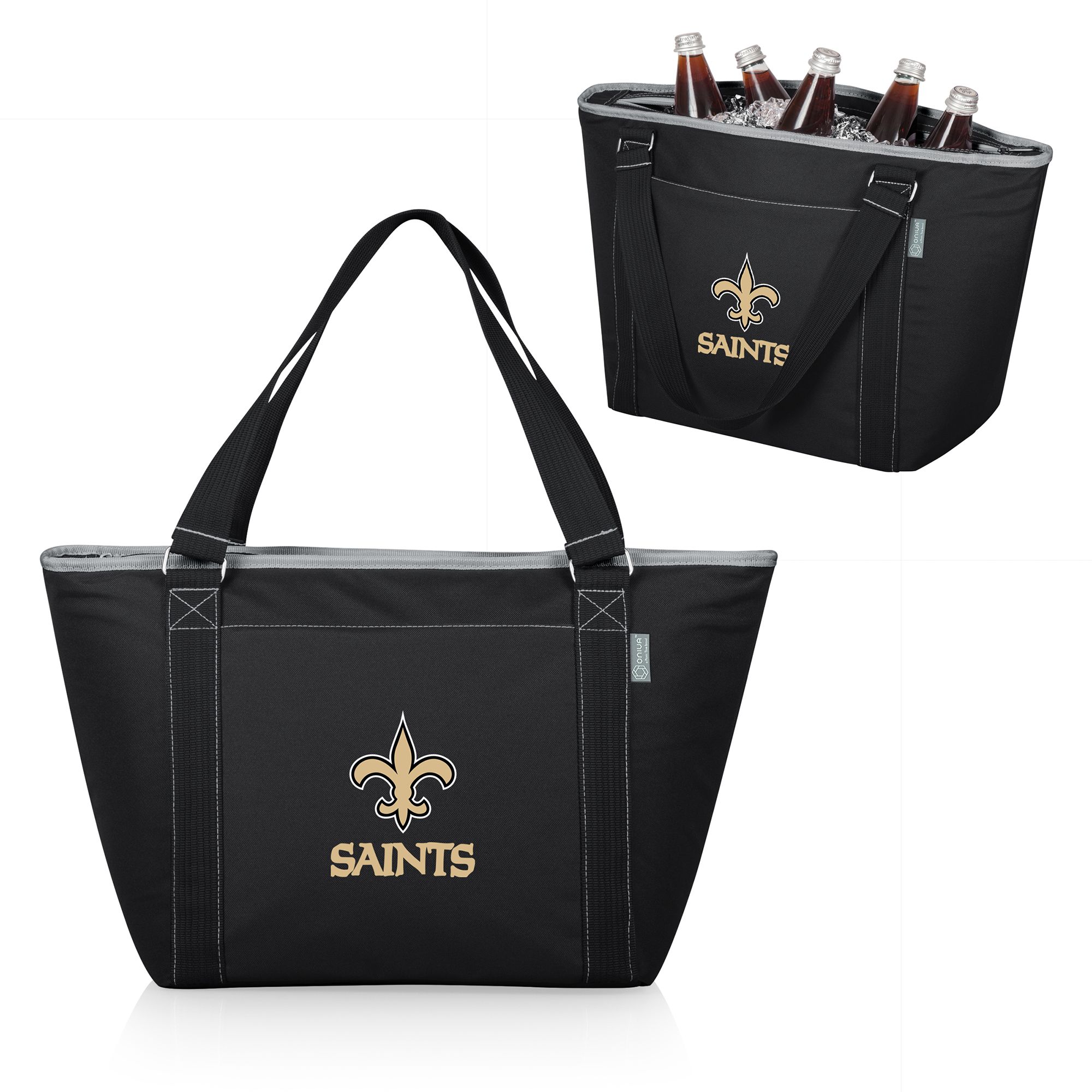 Picnic Time New Orleans Saints Black Topanga Cooler Tote Bag product image