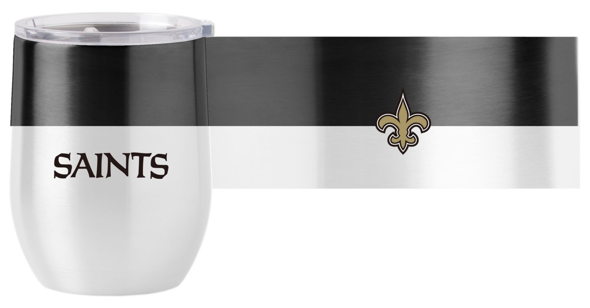 Logo Brands New Orleans Saints 16 oz. Stainless Steel Colorblock Tumbler product image