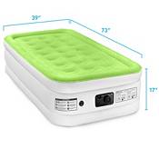 Air Comfort Dream Easy Twin Raised Air Mattress with Built-In Pump product image
