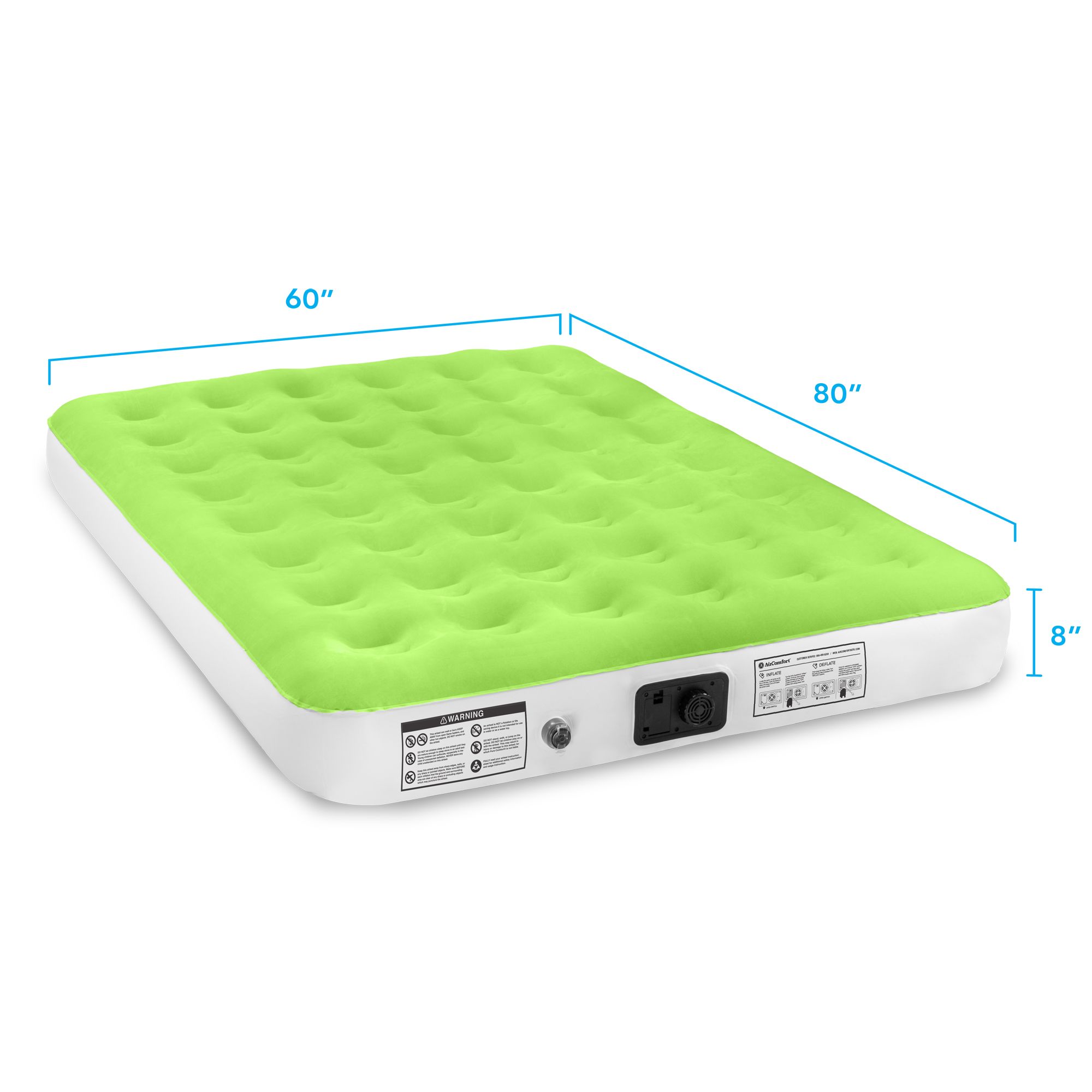 Air Comfort Dream Easy Queen Air Mattress with Built-In Pump product image