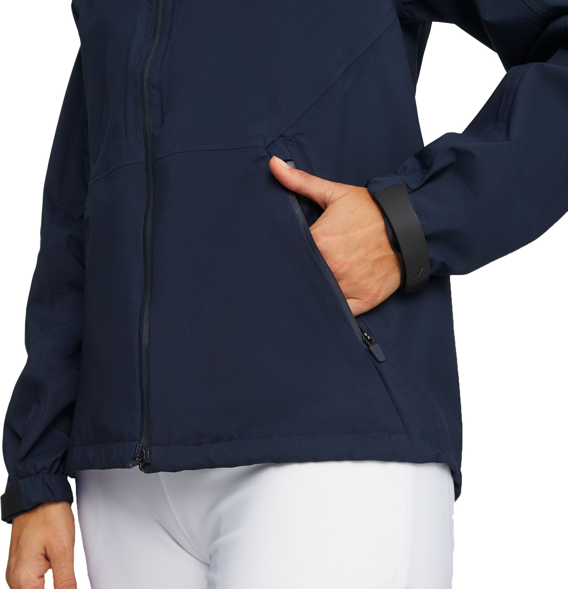 PUMA Women's Long Sleeve Full Zip DRYLBL Golf Rain Jacket product image