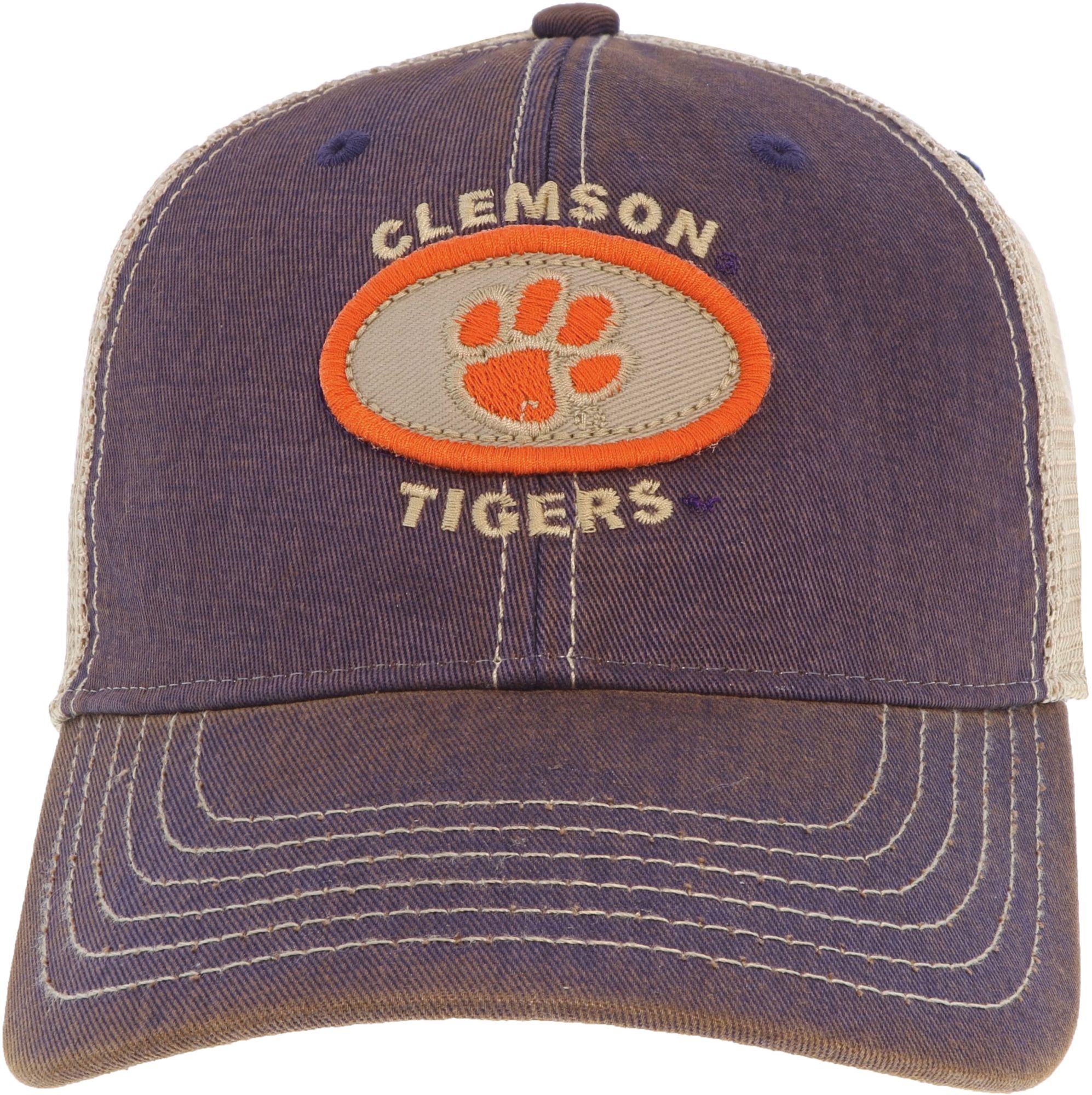 League-Legacy Men's Clemson Tigers Regalia Old Favorite Adjustable Trucker Hat product image
