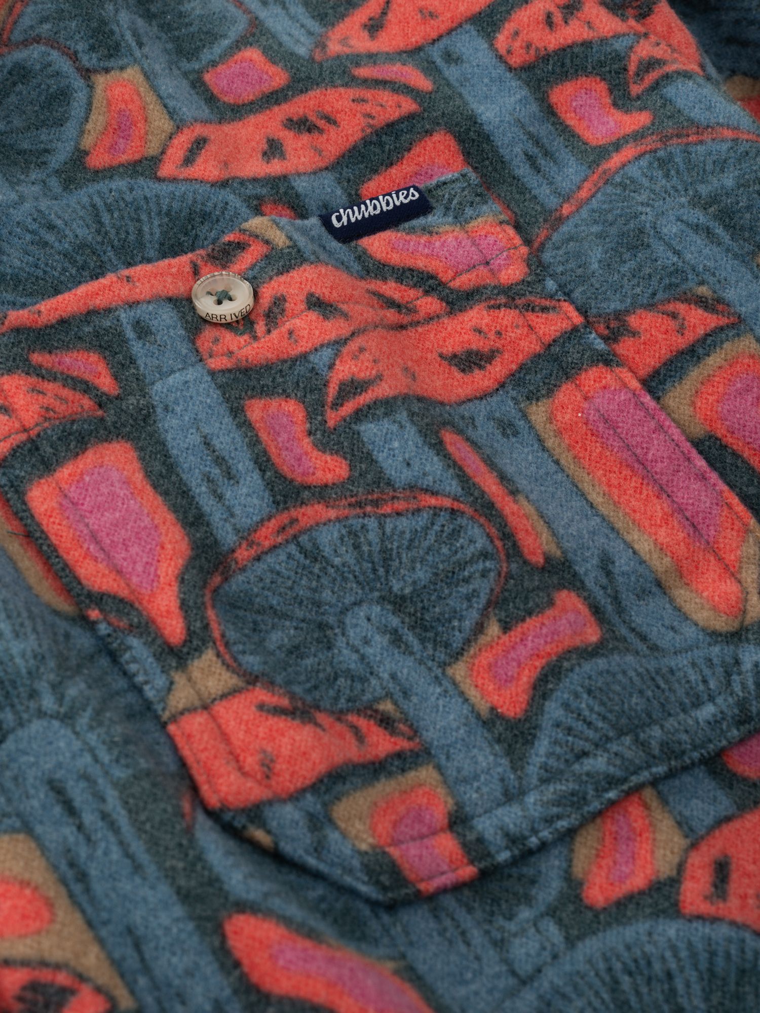 Chubbies Men's Funky Spore Flannel Overshirt product image