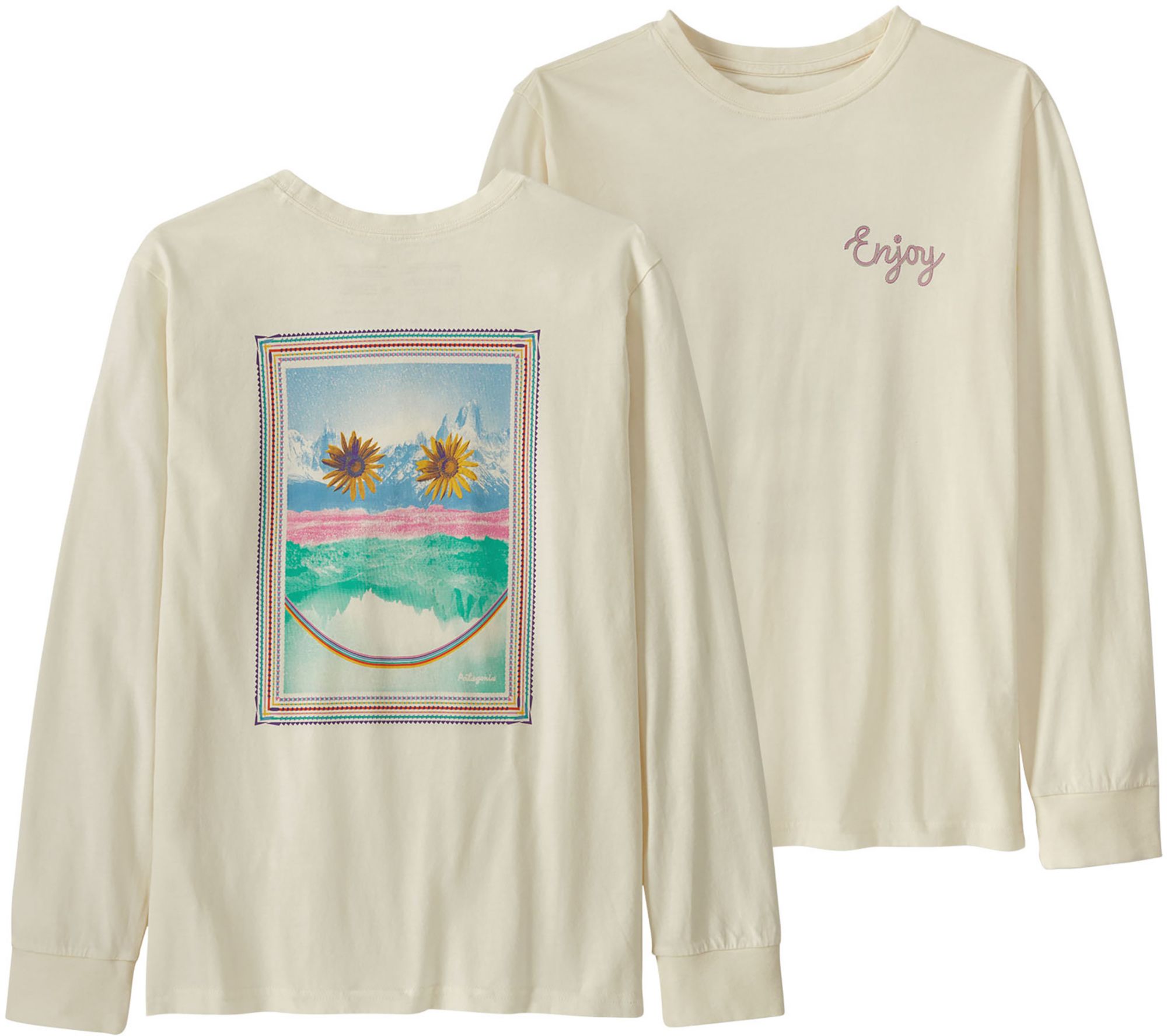 Patagonia Boys Graphic Organic Long Sleeve Shirt product image