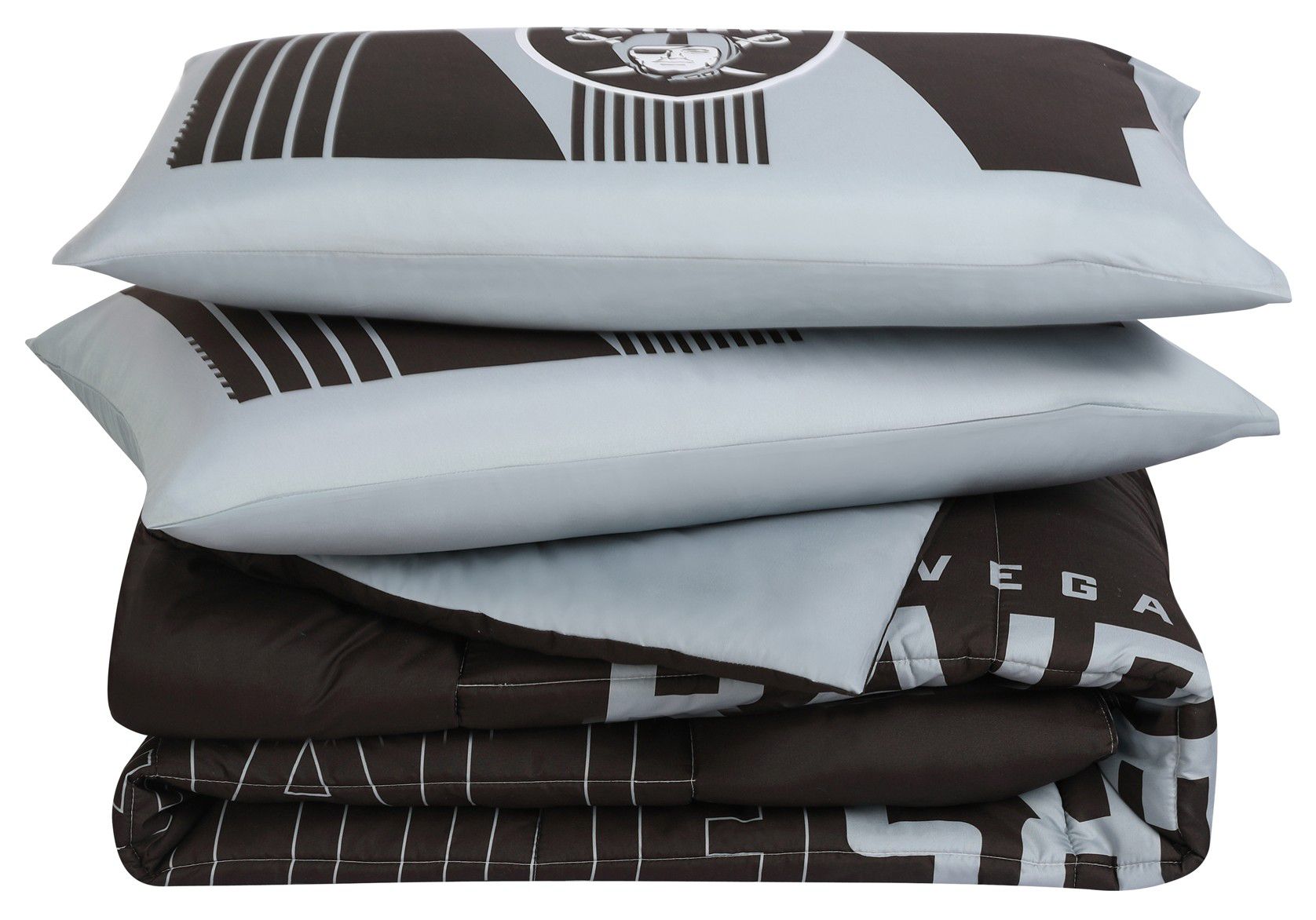 Logo Las Vegas Raiders Full Status Bed In A Bag product image