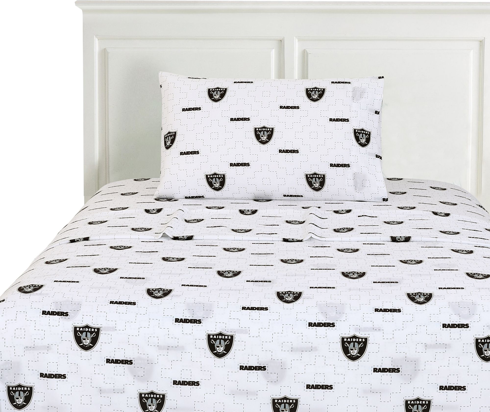Logo Las Vegas Raiders Scatter Twin Sheet Set product image