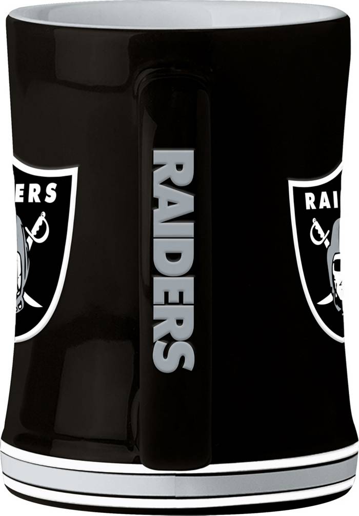 Logo Brands Las Vegas Raiders 14 oz. Relief Mug