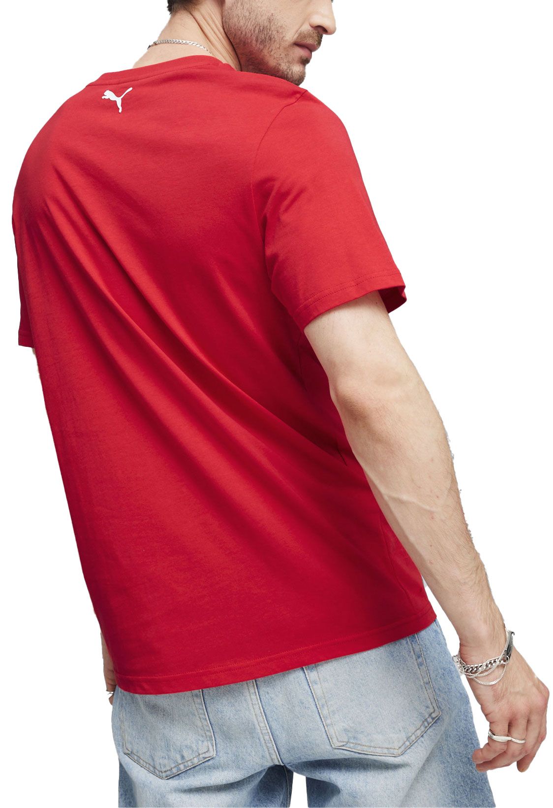 Puma Adult Ferrari Racing Red Car Graphic T-Shirt product image