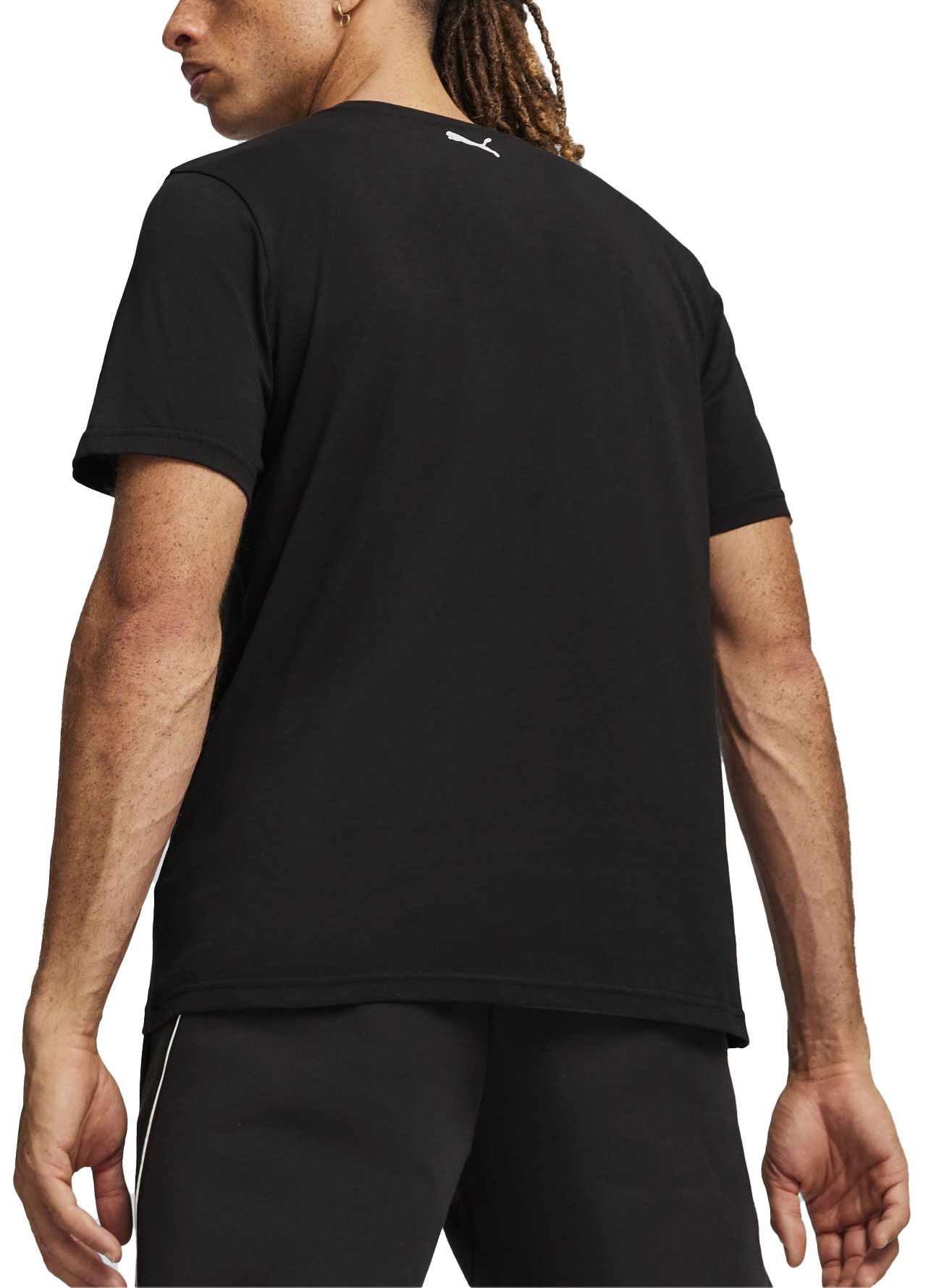 Puma Adult Ferrari Racing Black Logo Shield T-Shirt product image