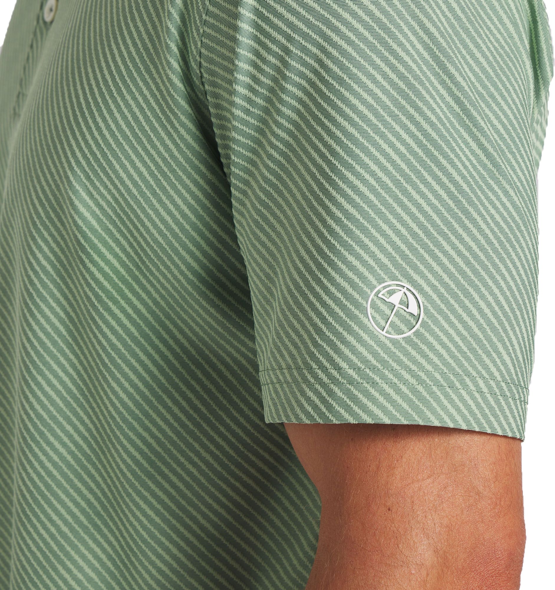 PUMA X Arnold Palmer Men's Jacquard Striped Golf Polo product image