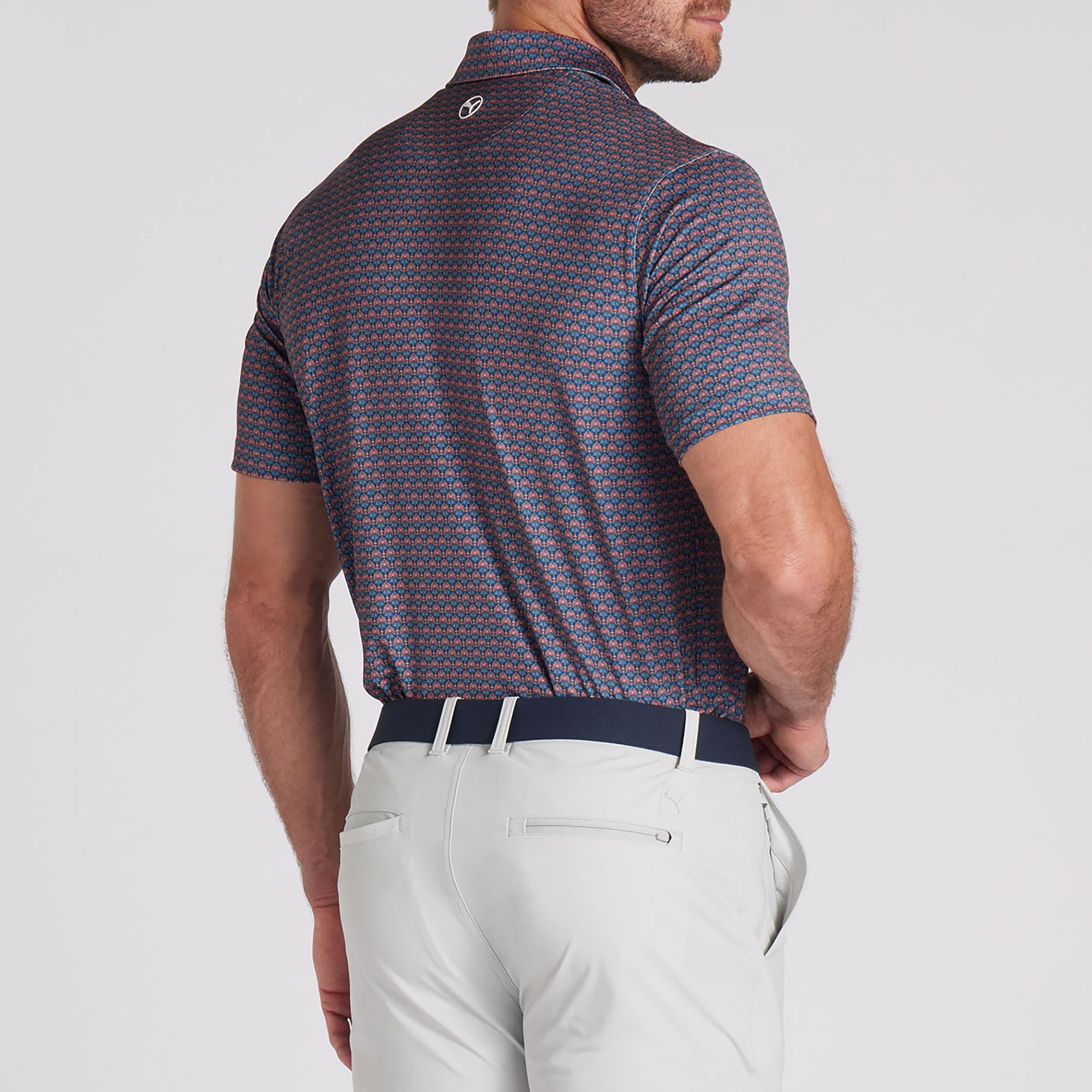 PUMA Men's MATTR Palm Deco Golf Polo product image