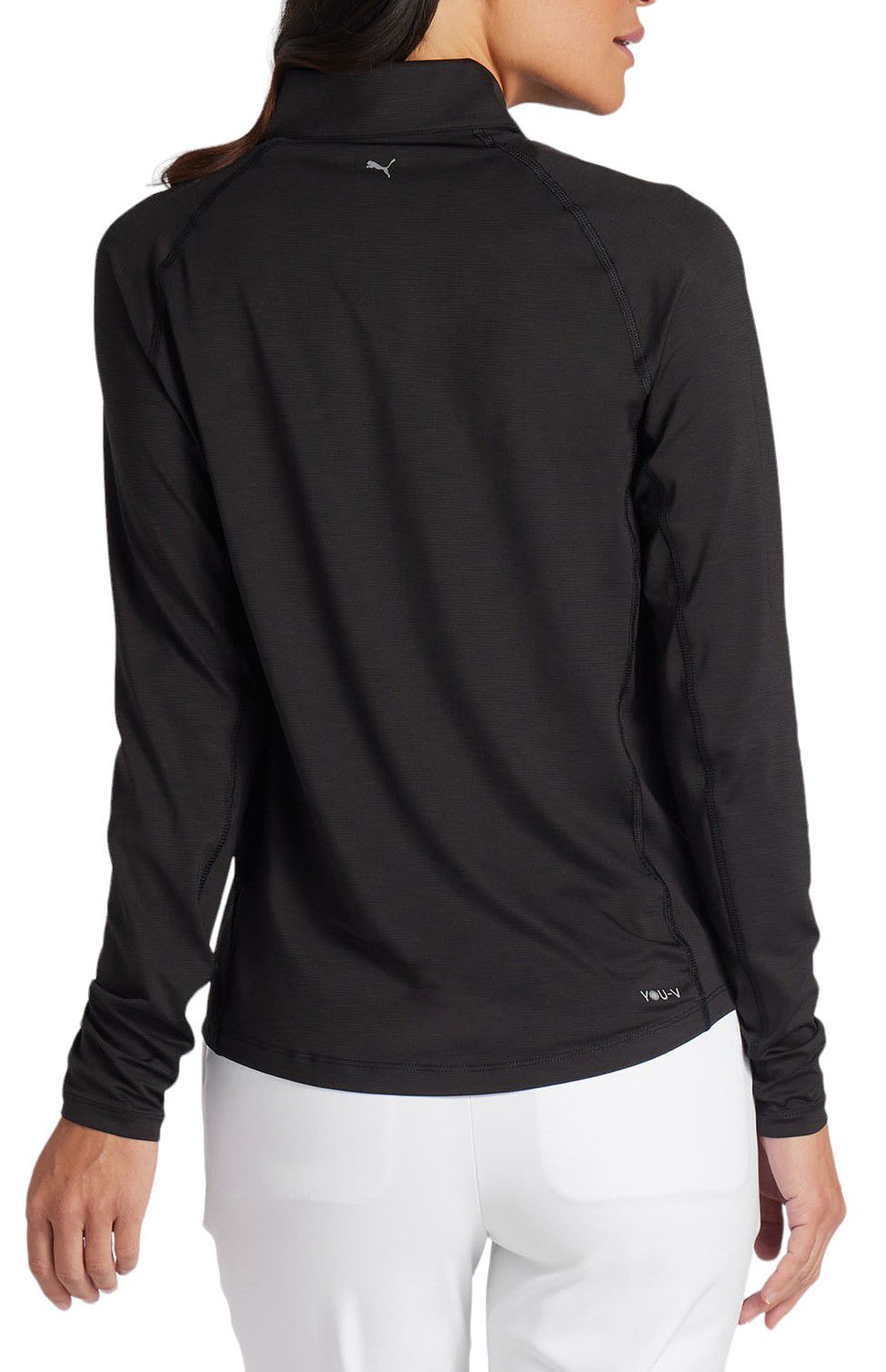 PUMA Women's YouV Solid Golf 1/4 Zip Pullover product image