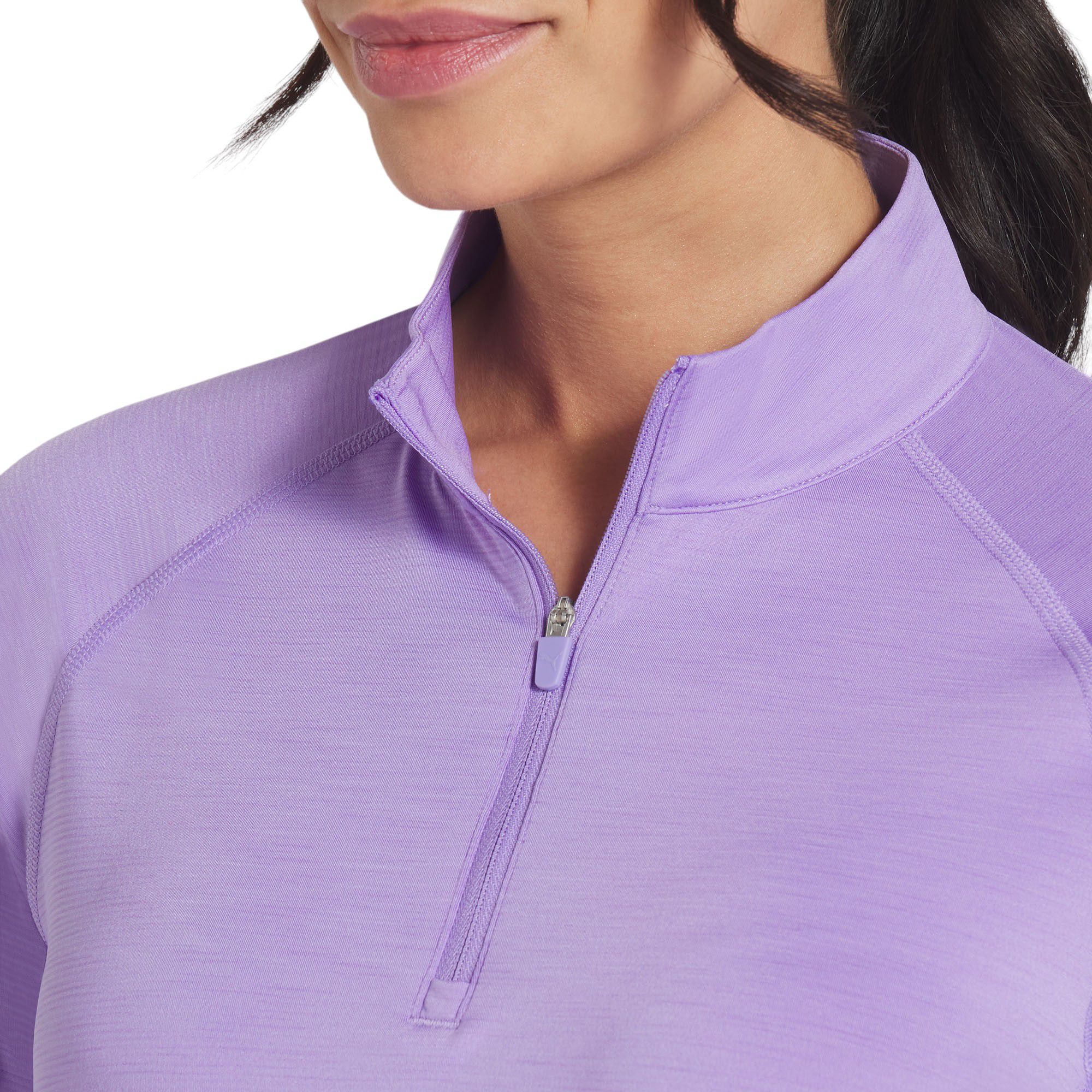 PUMA Women's YouV Solid Golf 1/4 Zip Pullover product image