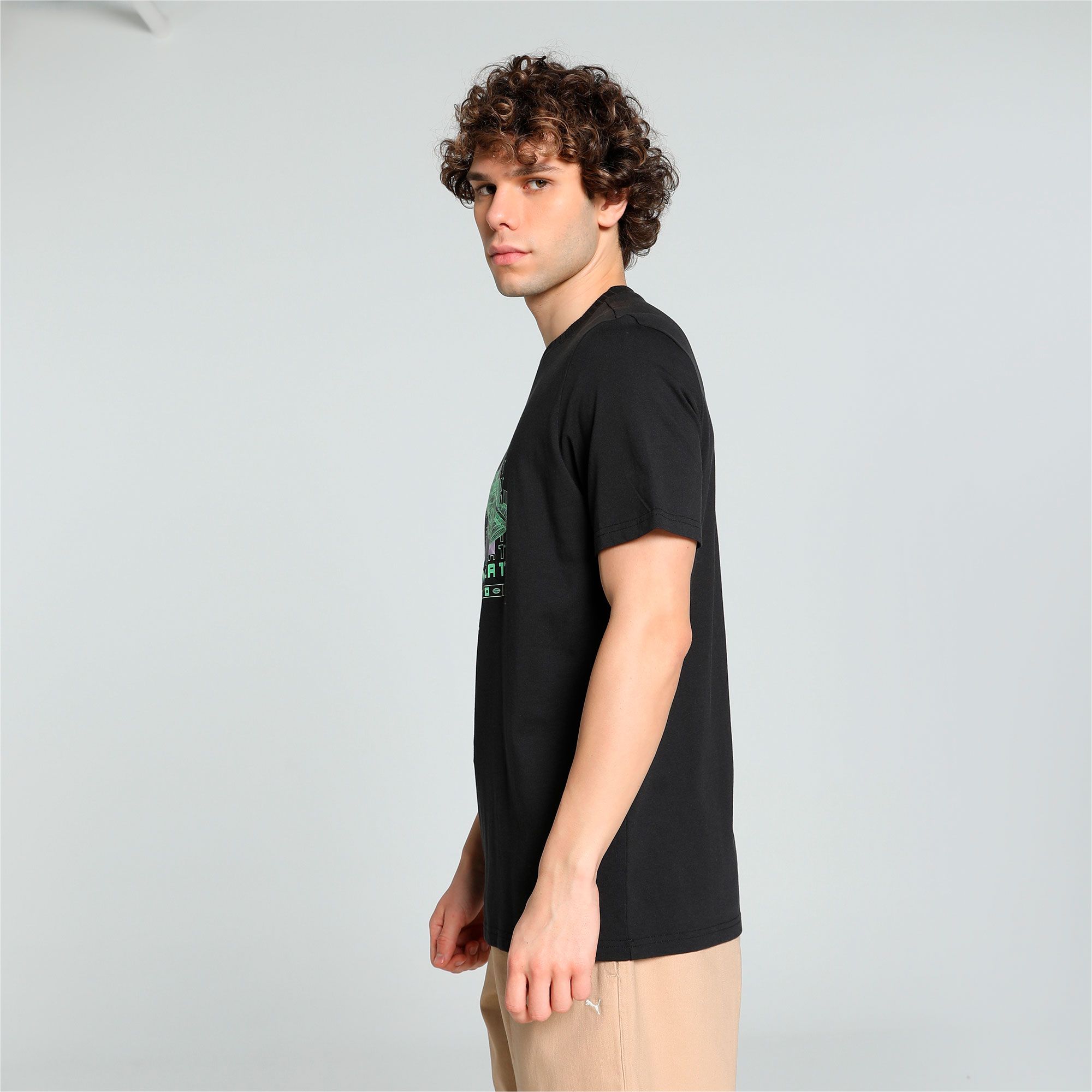 Puma Men's F1 Racing Graphic Black T-Shirt product image