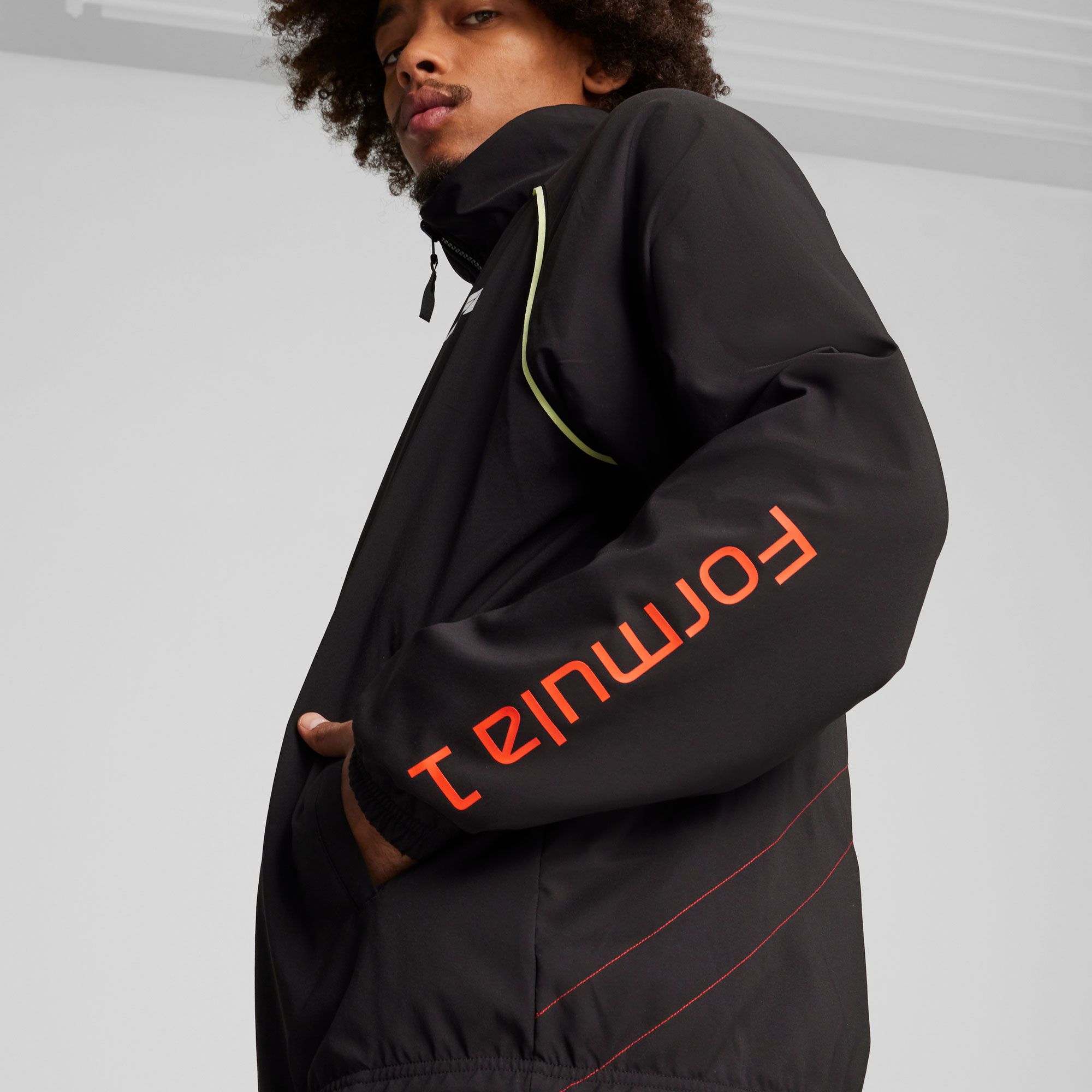 Puma Adult F1 Racing Statement Black Reversible Jacket product image