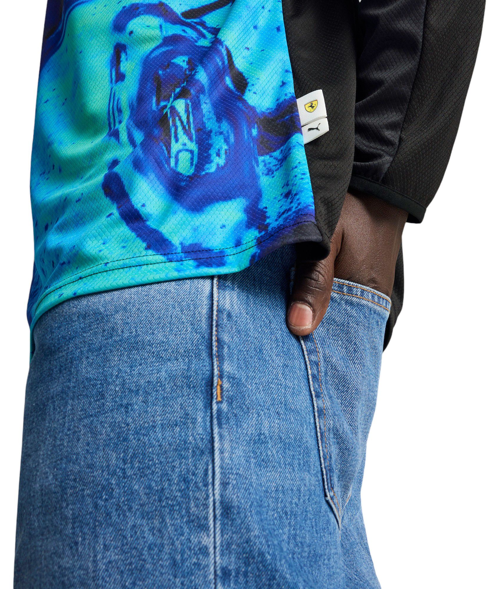 Puma Men's F1 Racing Black Statement Long Sleeve T-Shirt product image