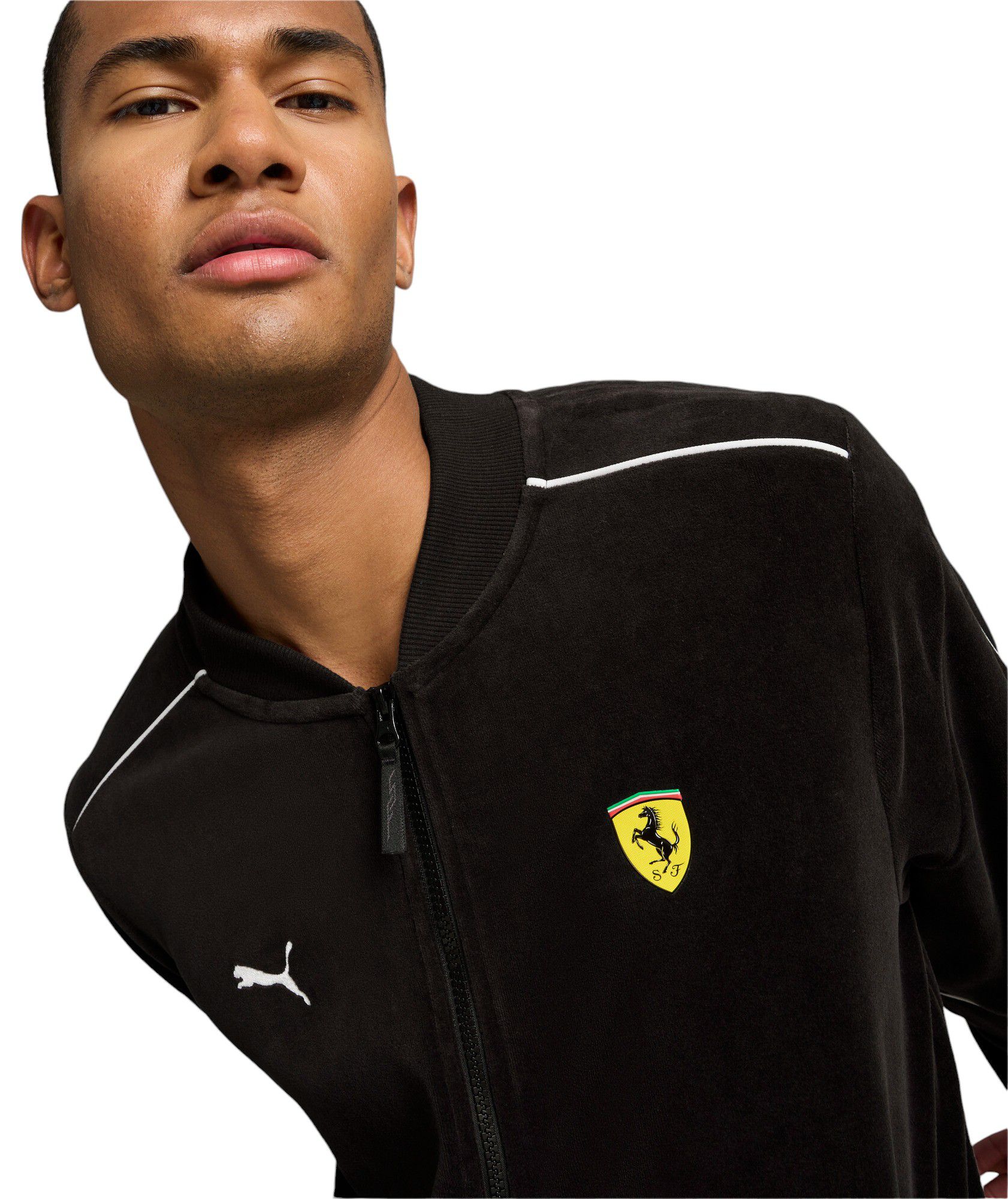 Puma Men's Ferrari Racing Black Race Jacket product image