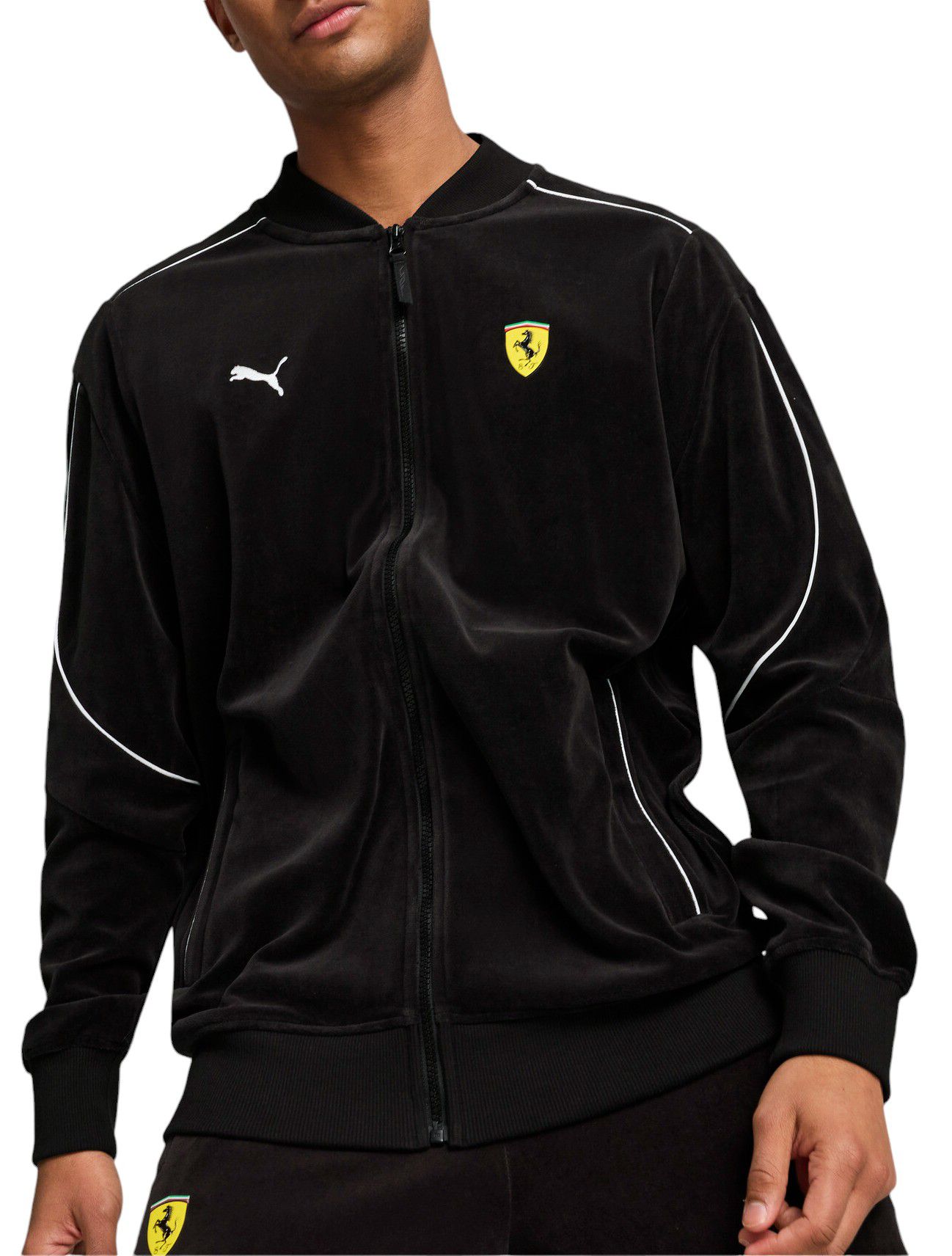 Puma Men's Ferrari Racing Black Race Jacket product image