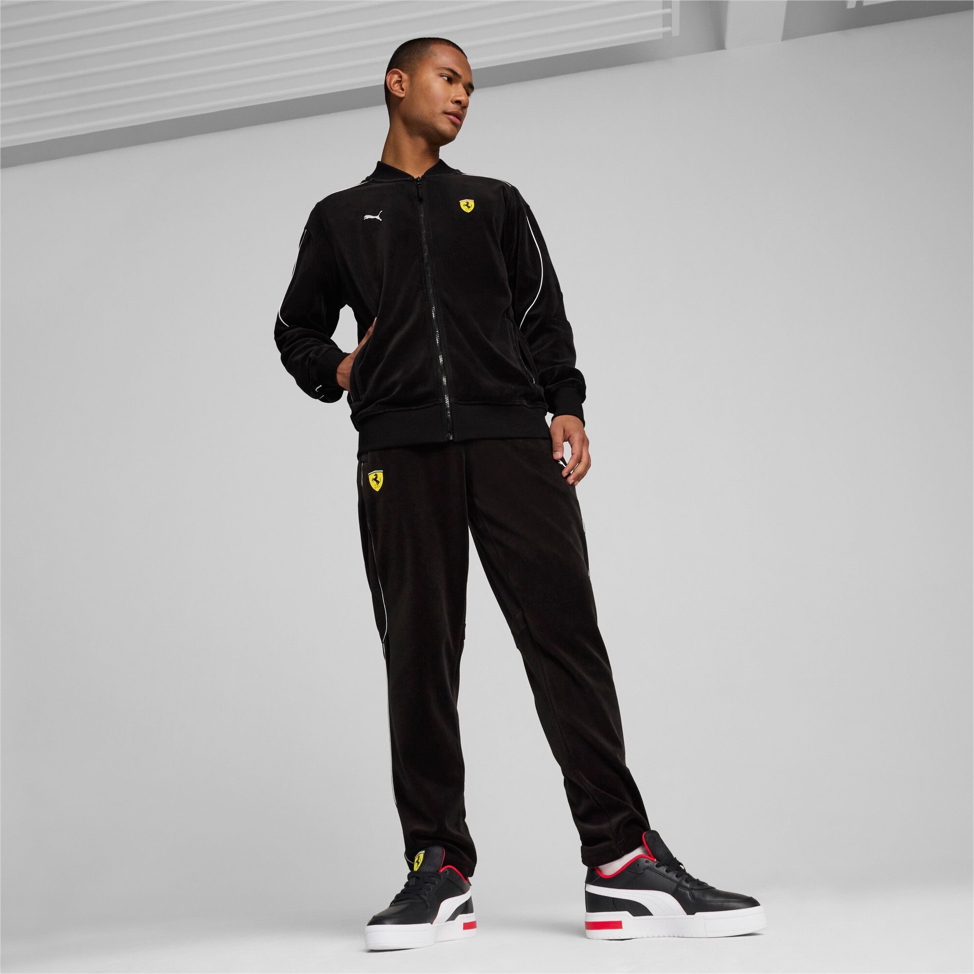 Puma Men's Ferrari Racing Black Race Jacket product image