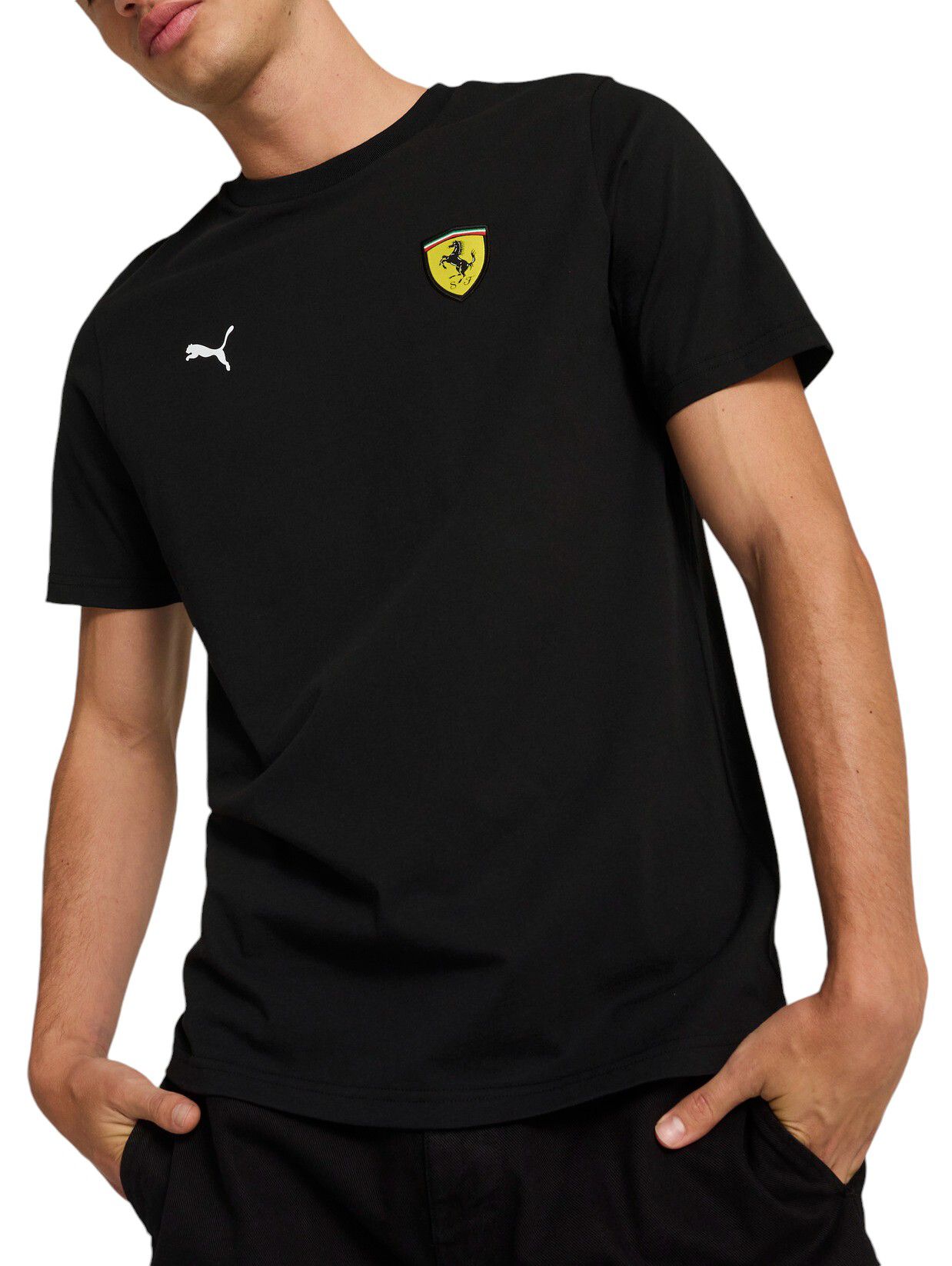 Puma Men's Ferrari Racing Black Shield T-Shirt product image