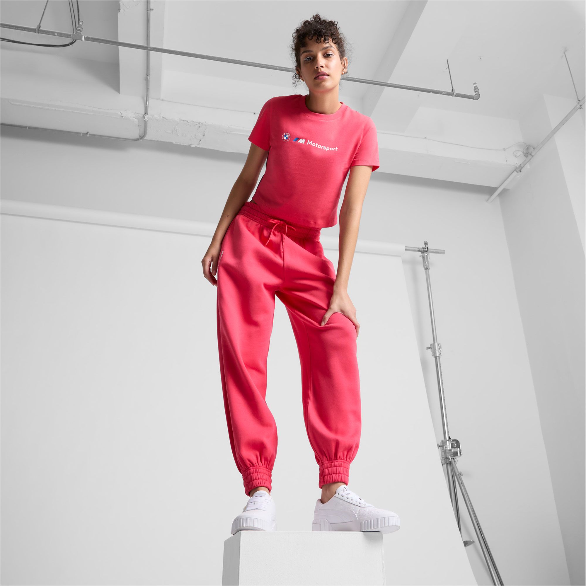 Puma Women's BMW Racing Essential Baby Red T-Shirt product image