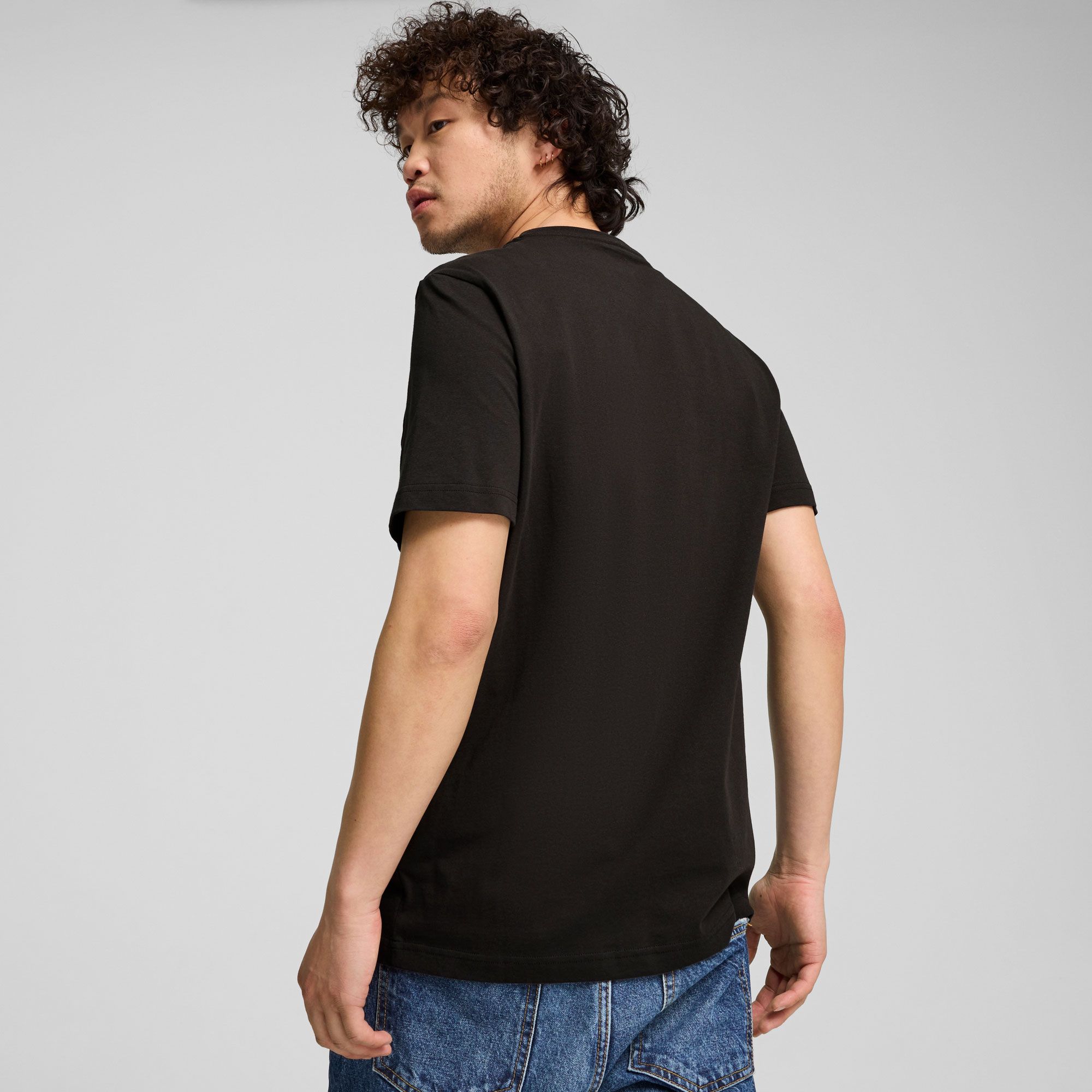 Puma Adult Mercedes Racing Logo Black T-Shirt product image