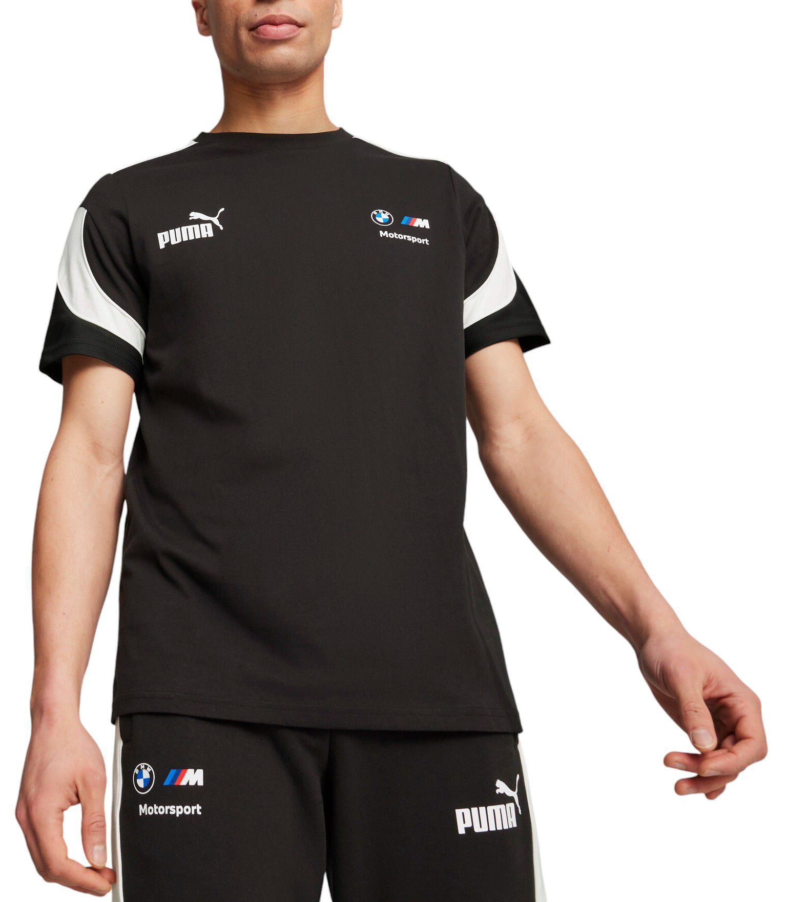 Puma Men's BMW Racing Black Graphic T-Shirt product image