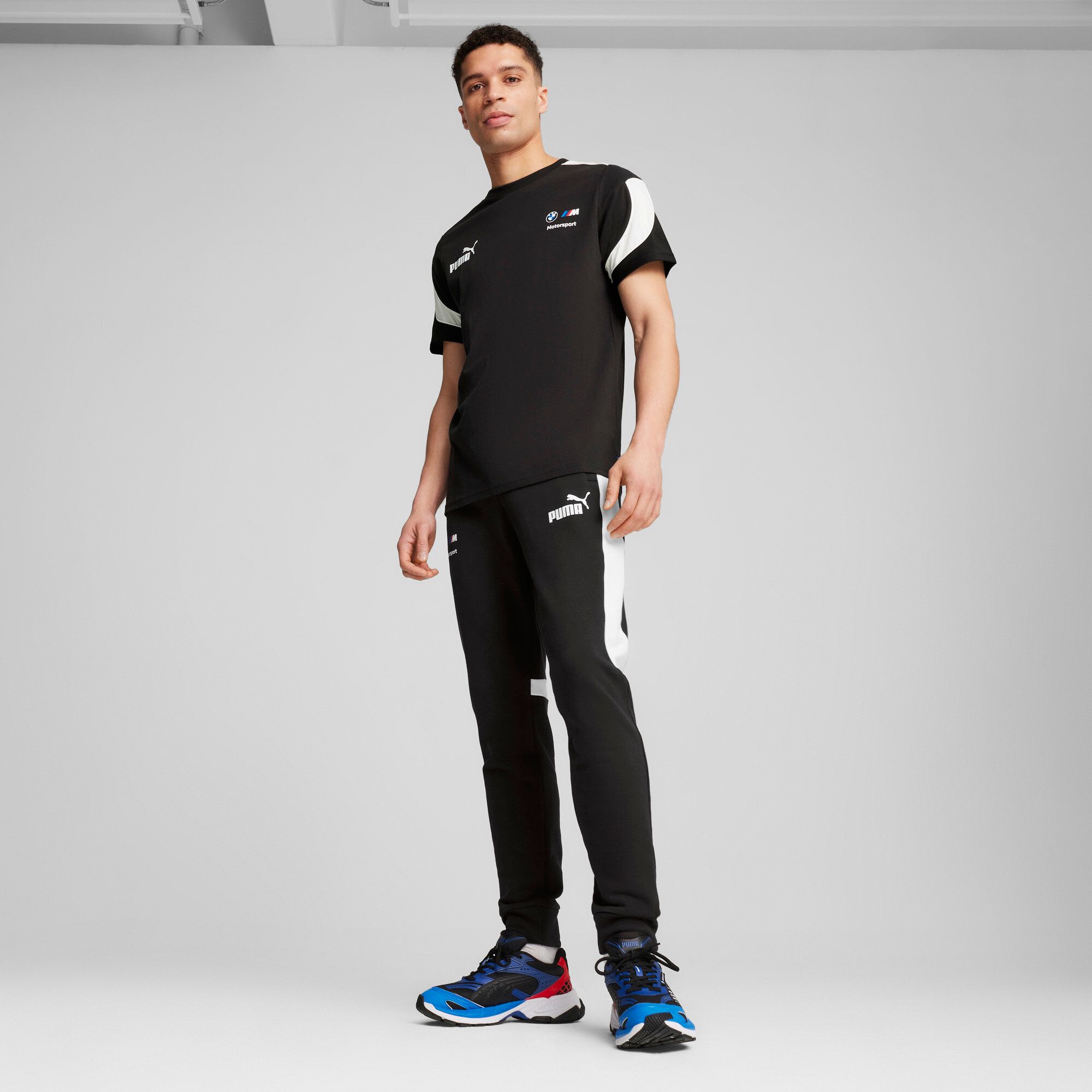 Puma Men's BMW Racing Black Graphic T-Shirt product image