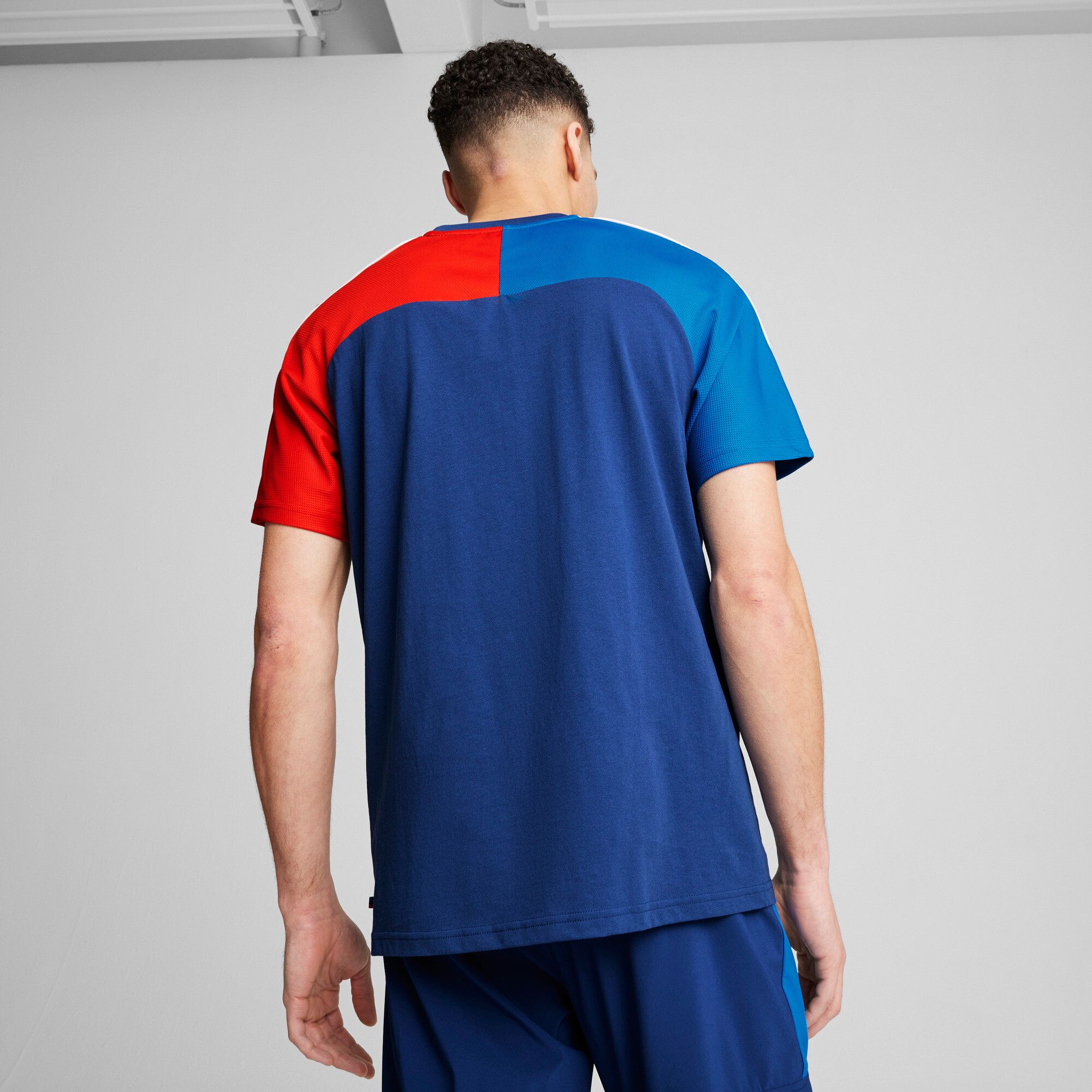 Puma Men's BMW Racing Blue Graphic T-Shirt product image