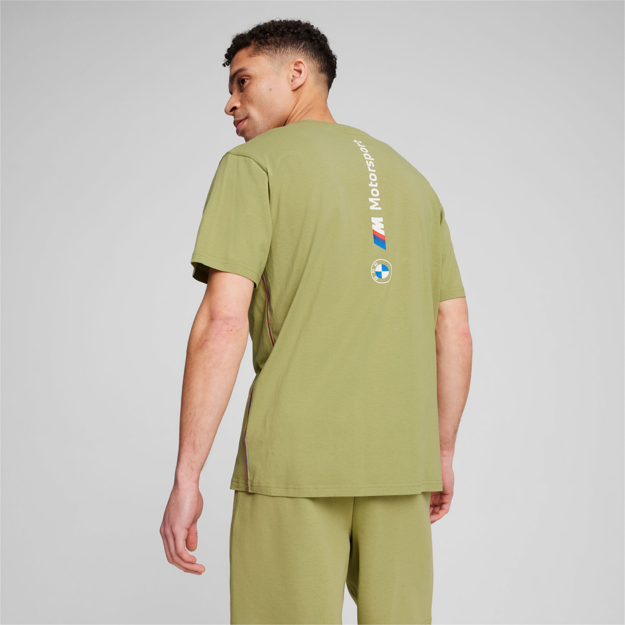 Puma Men's BMW Racing Essential Logo Green T-Shirt product image