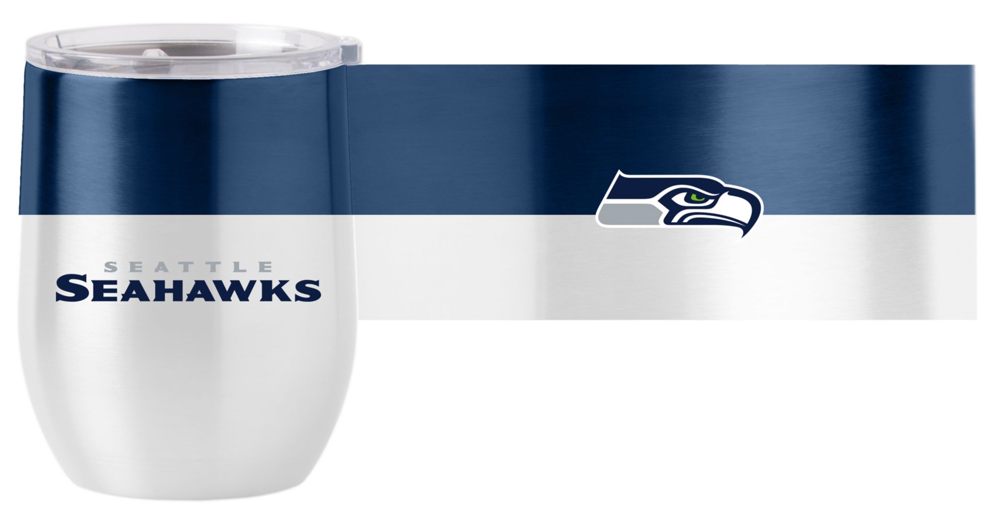 Logo Brands Seattle Seahawks 16 oz. Stainless Steel Colorblock Tumbler product image