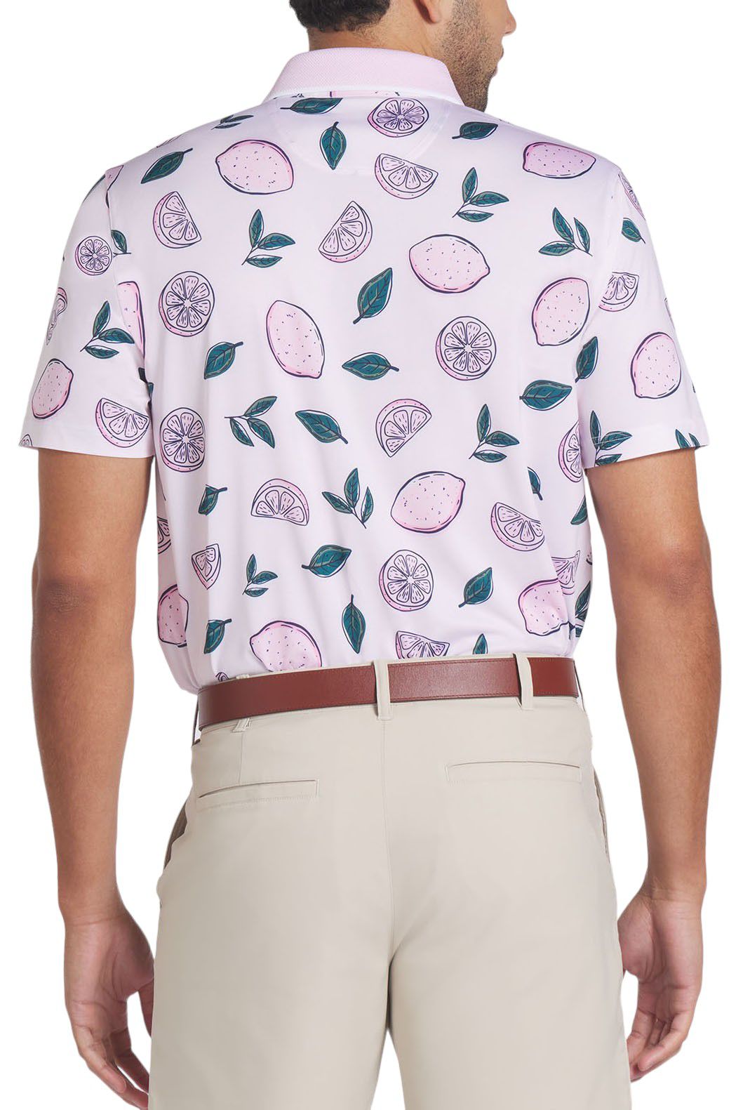 PUMA x Arnold Palmer Men's Pink Lemonade Golf Polo product image
