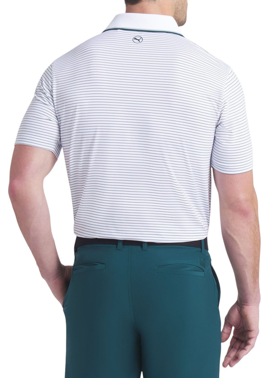 PUMA Men's MATTR Elevated Striped Golf Polo product image