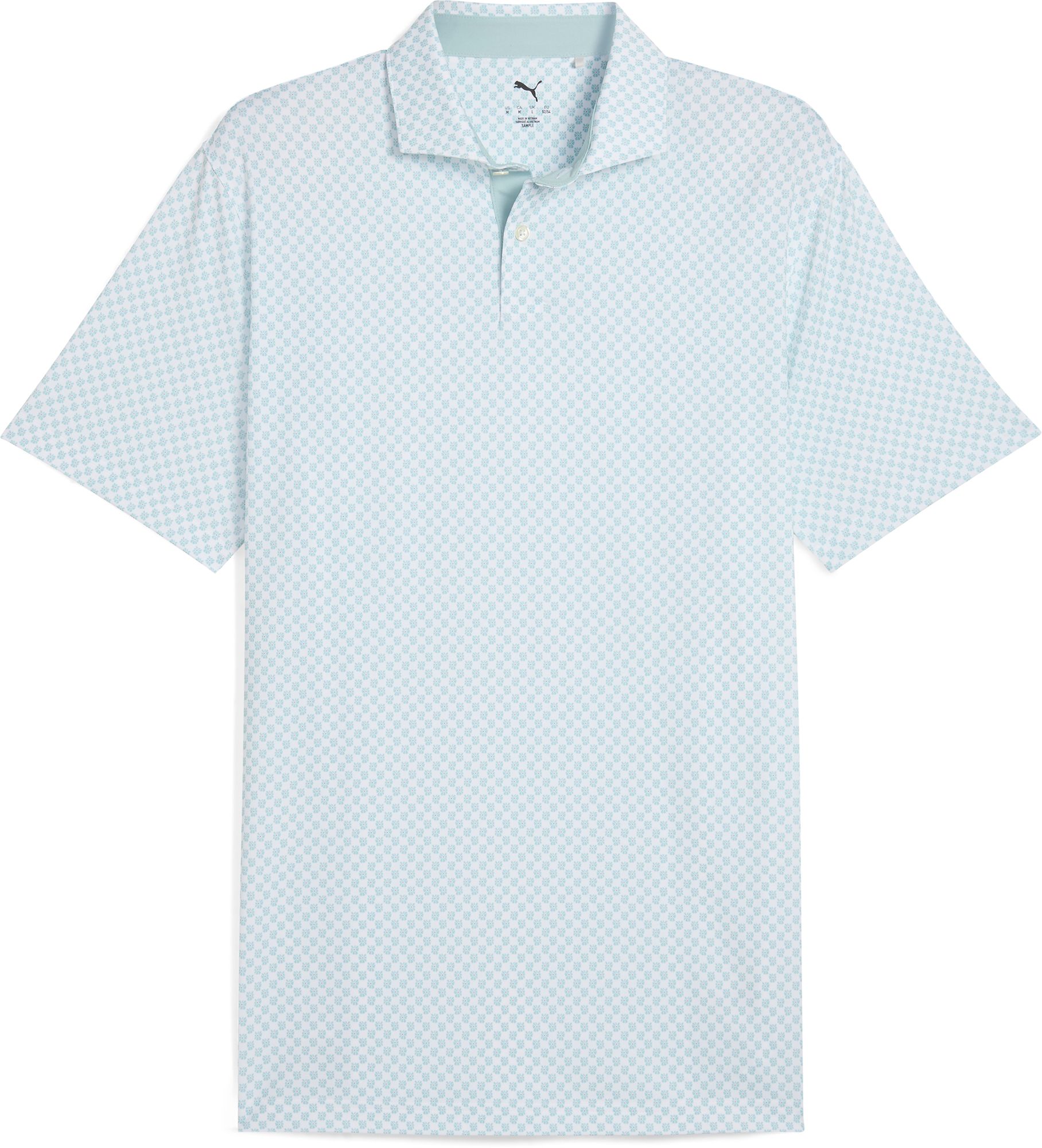 PUMA Men's MATTR Micro Floral Golf Polo product image