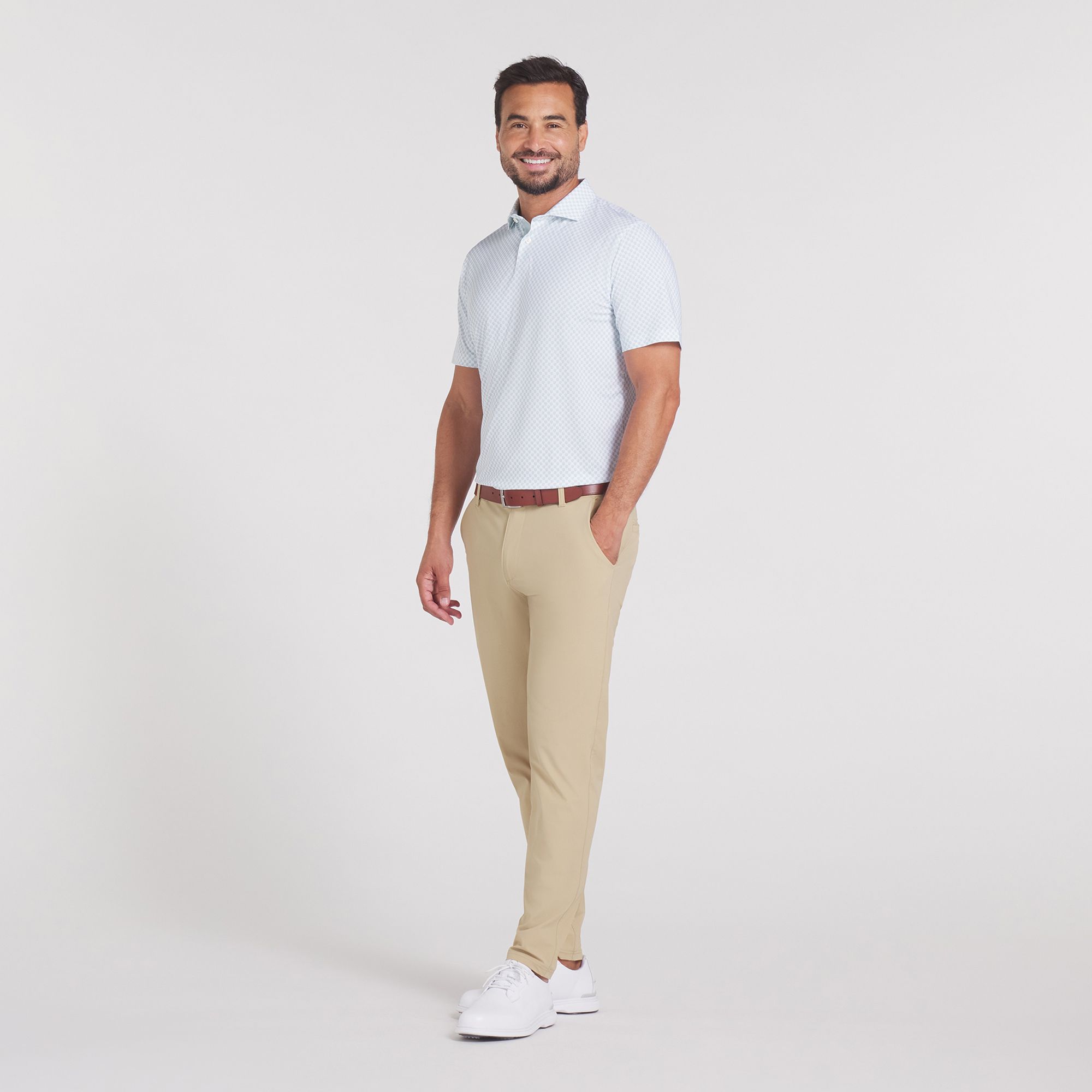 PUMA Men's MATTR Micro Floral Golf Polo product image