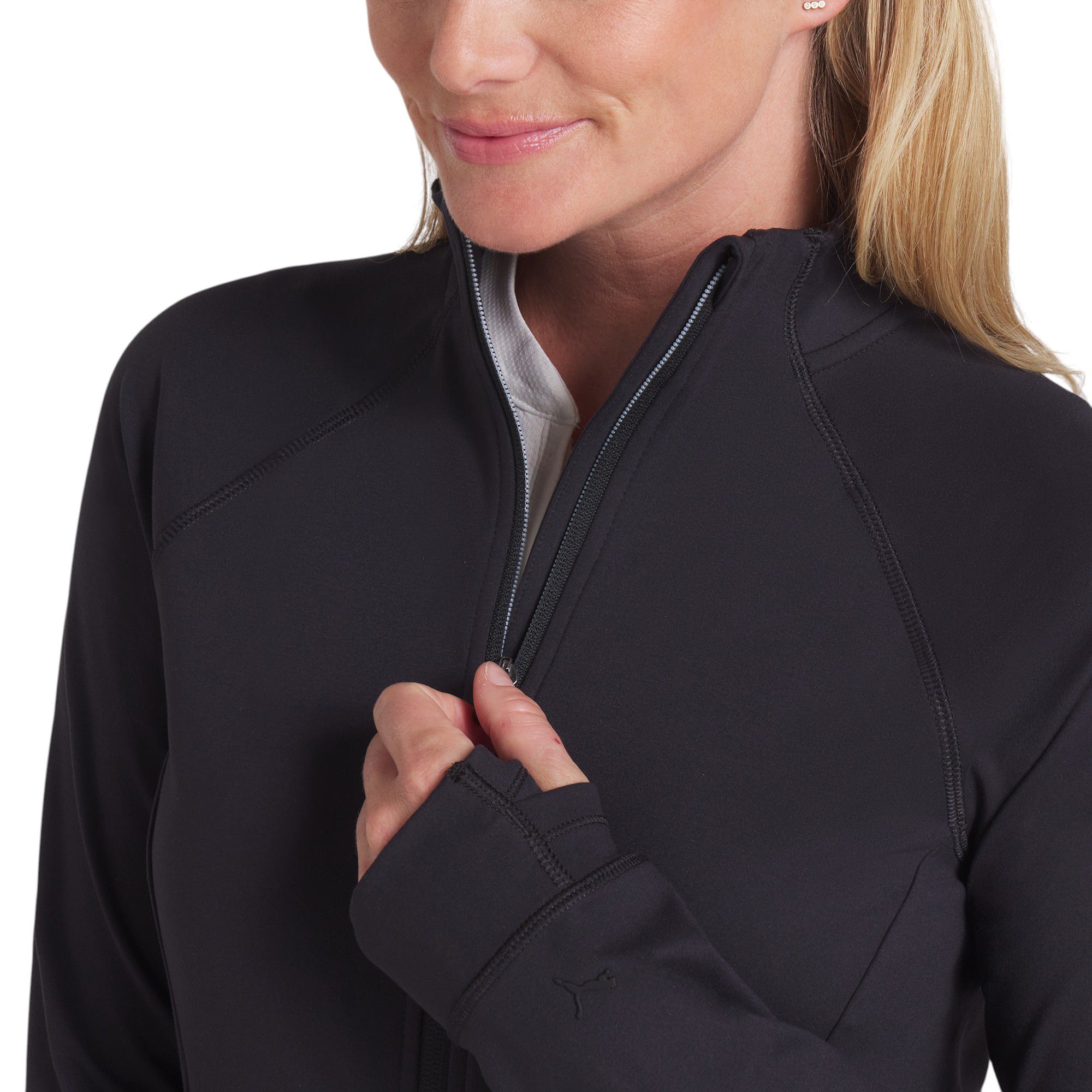 PUMA Women's ClOUDSPUN Tech Full-Zip Power Golf Jacket product image