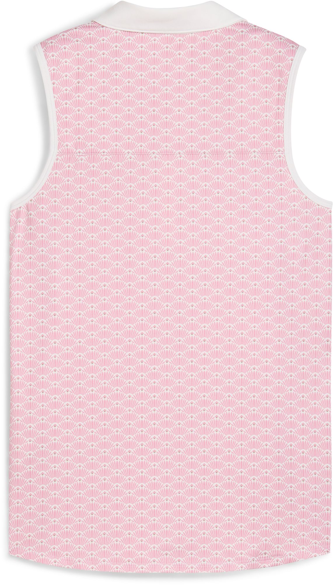 PUMA Women's CLOUDSPUN Scallop Sleeveless Golf Polo product image