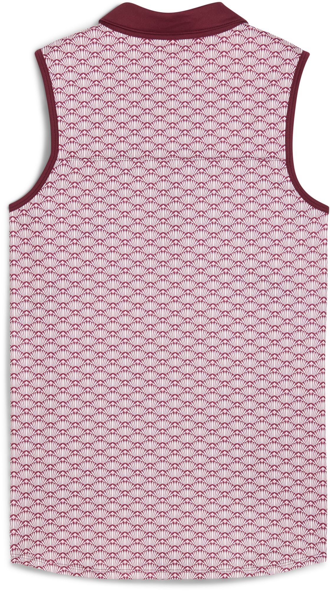 PUMA Women's CLOUDSPUN Scallop Sleeveless Golf Polo product image