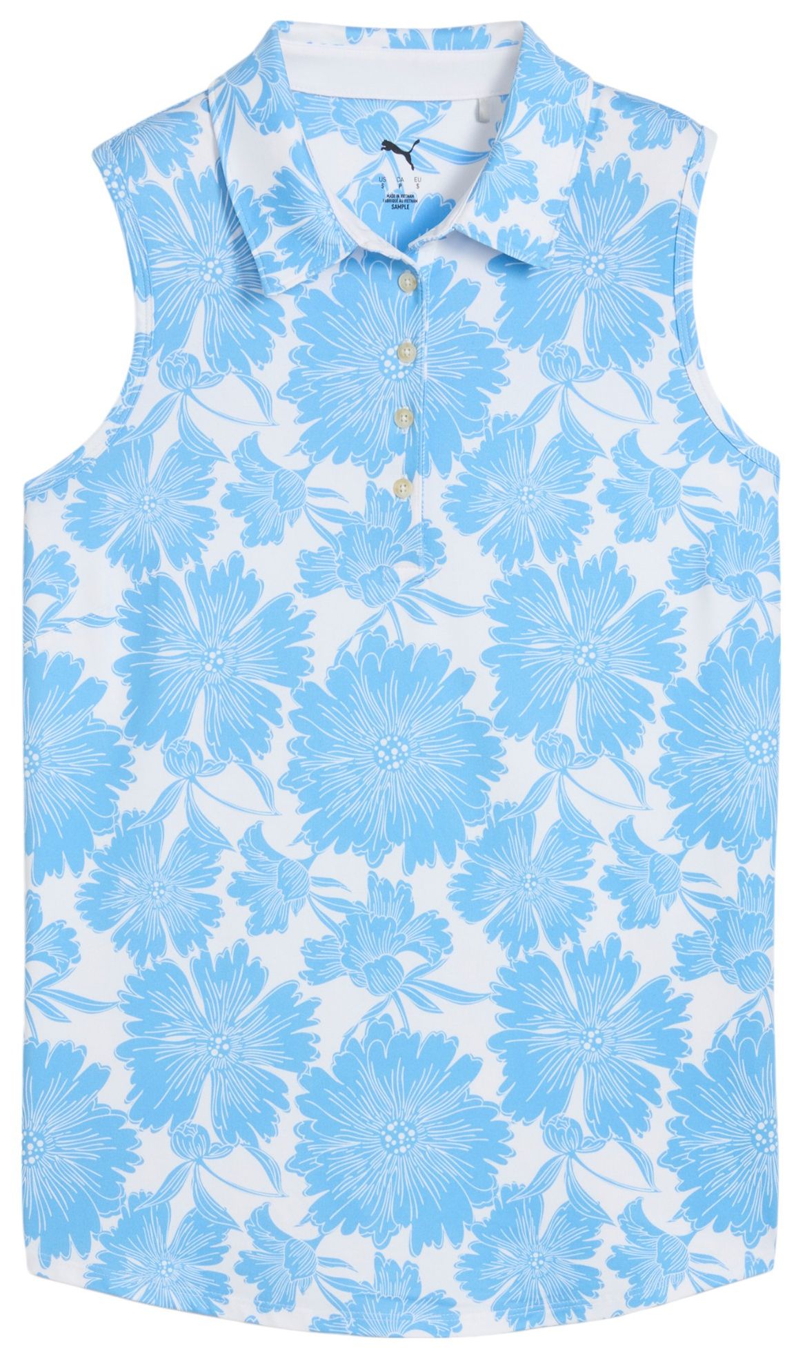 PUMA Women's CLOUDSPUN Botanic Sleeveless Golf Polo product image