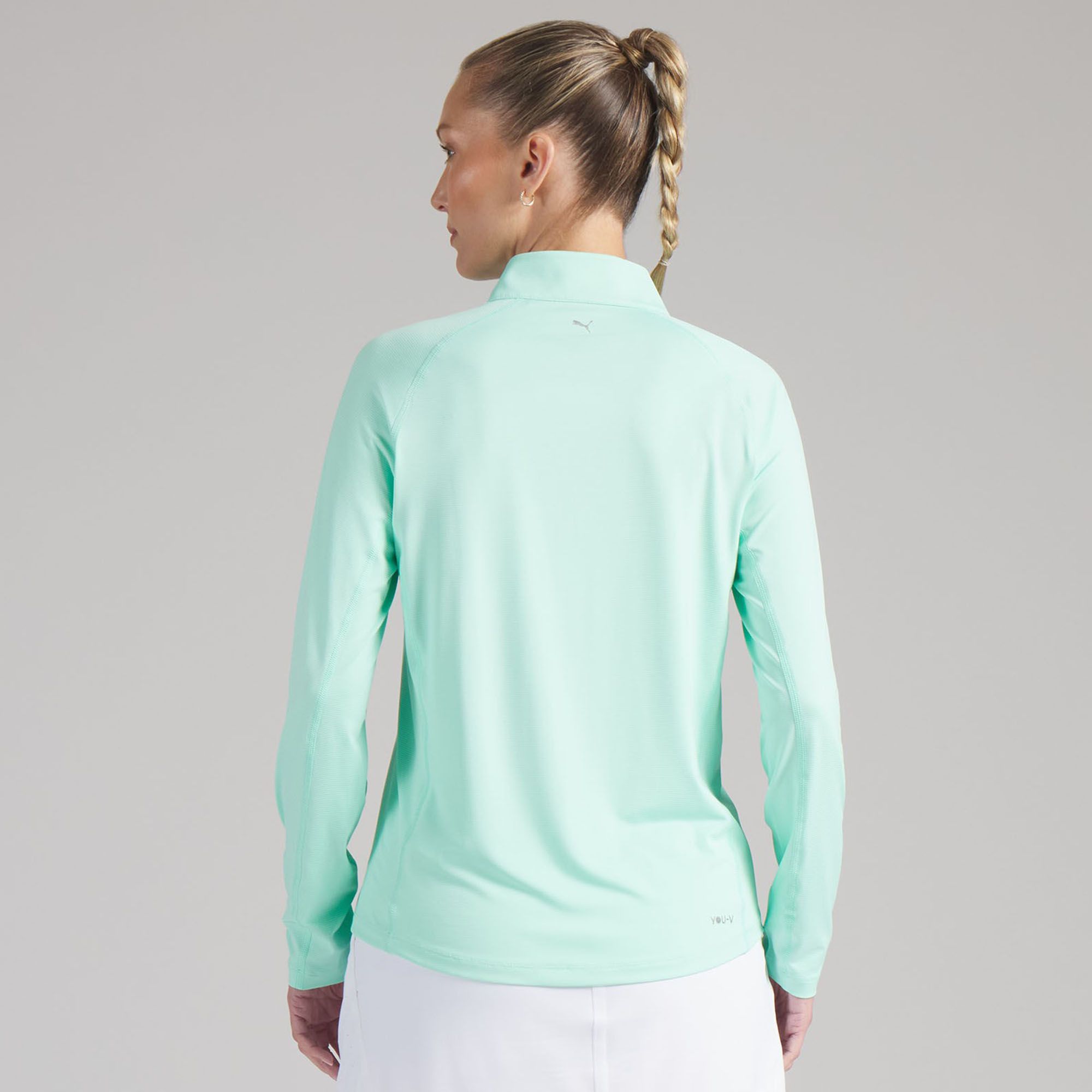 PUMA Women's YouV Brrr Solid Golf 1/4 Zip product image