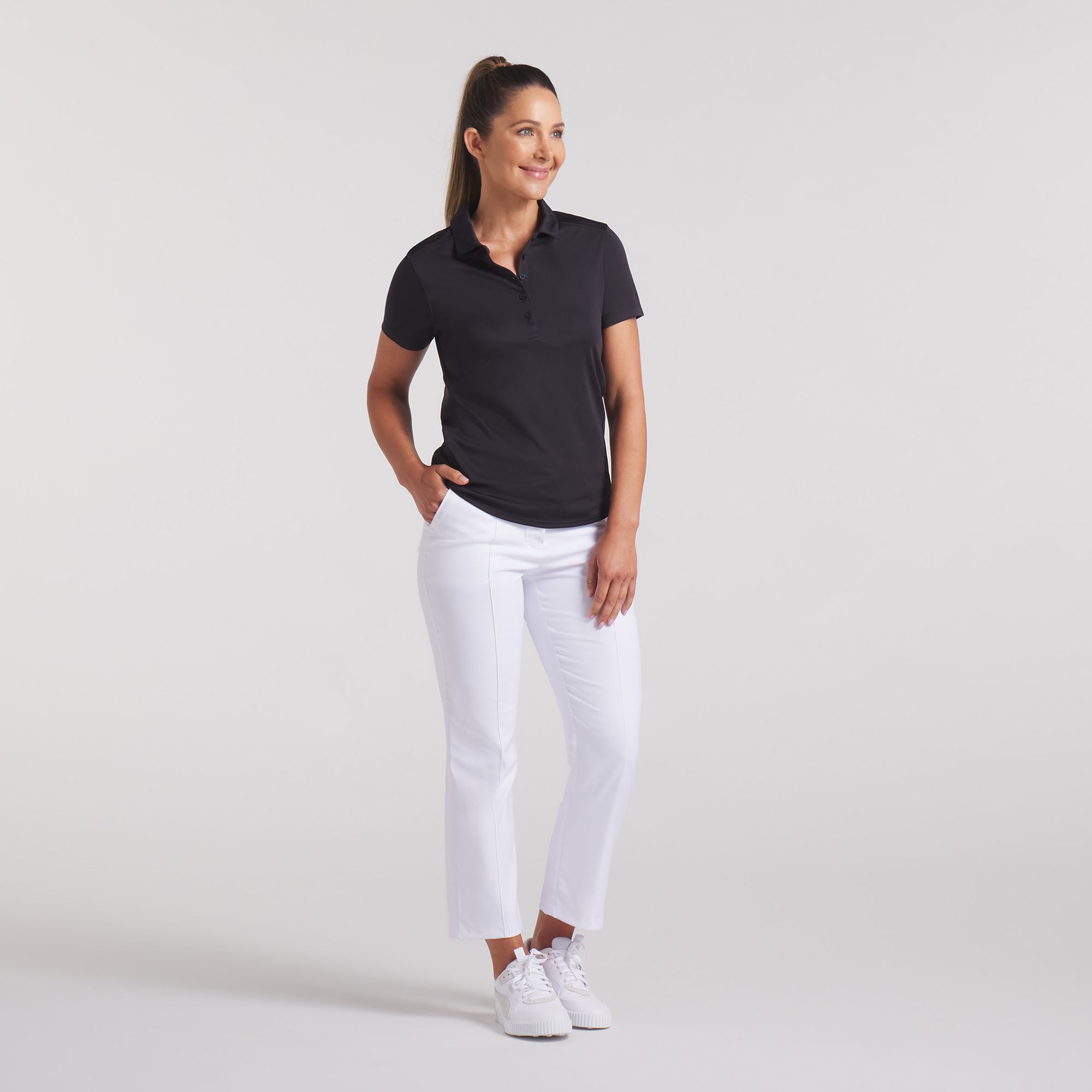 PUMA Women's Pure 2.0 Short Sleeve Golf Polo product image