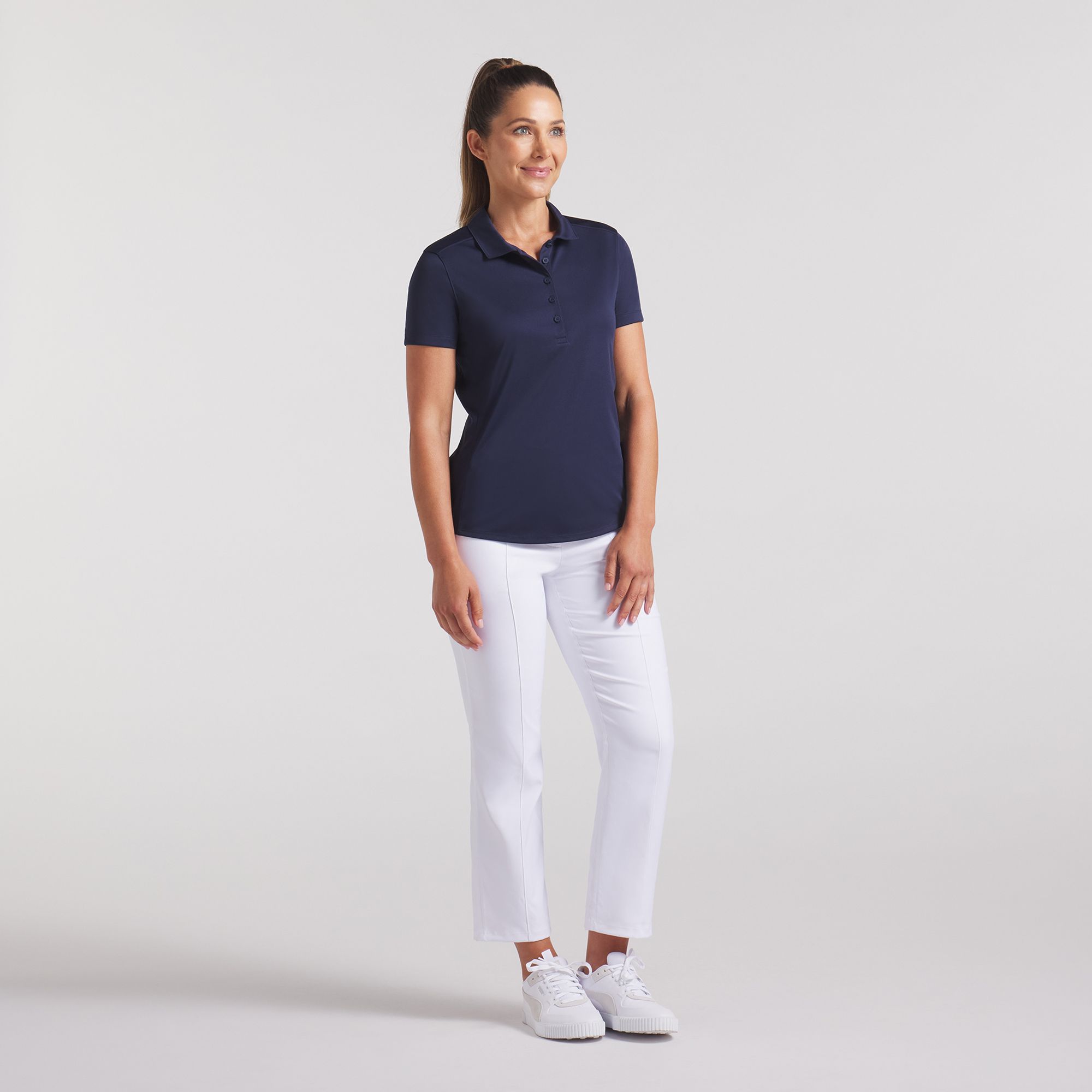 PUMA Women's Pure 2.0 Short Sleeve Golf Polo product image