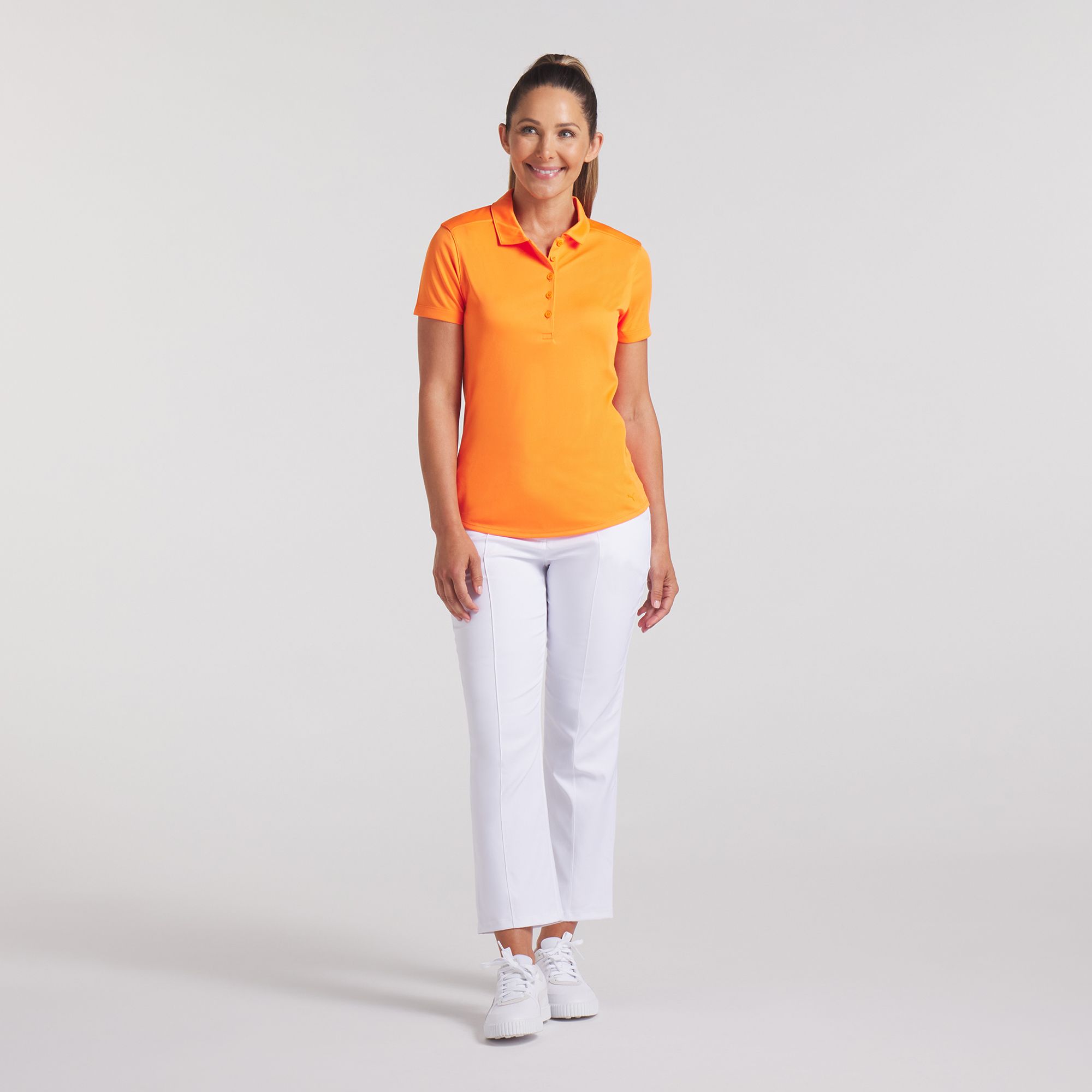 PUMA Women's Pure 2.0 Short Sleeve Golf Polo product image