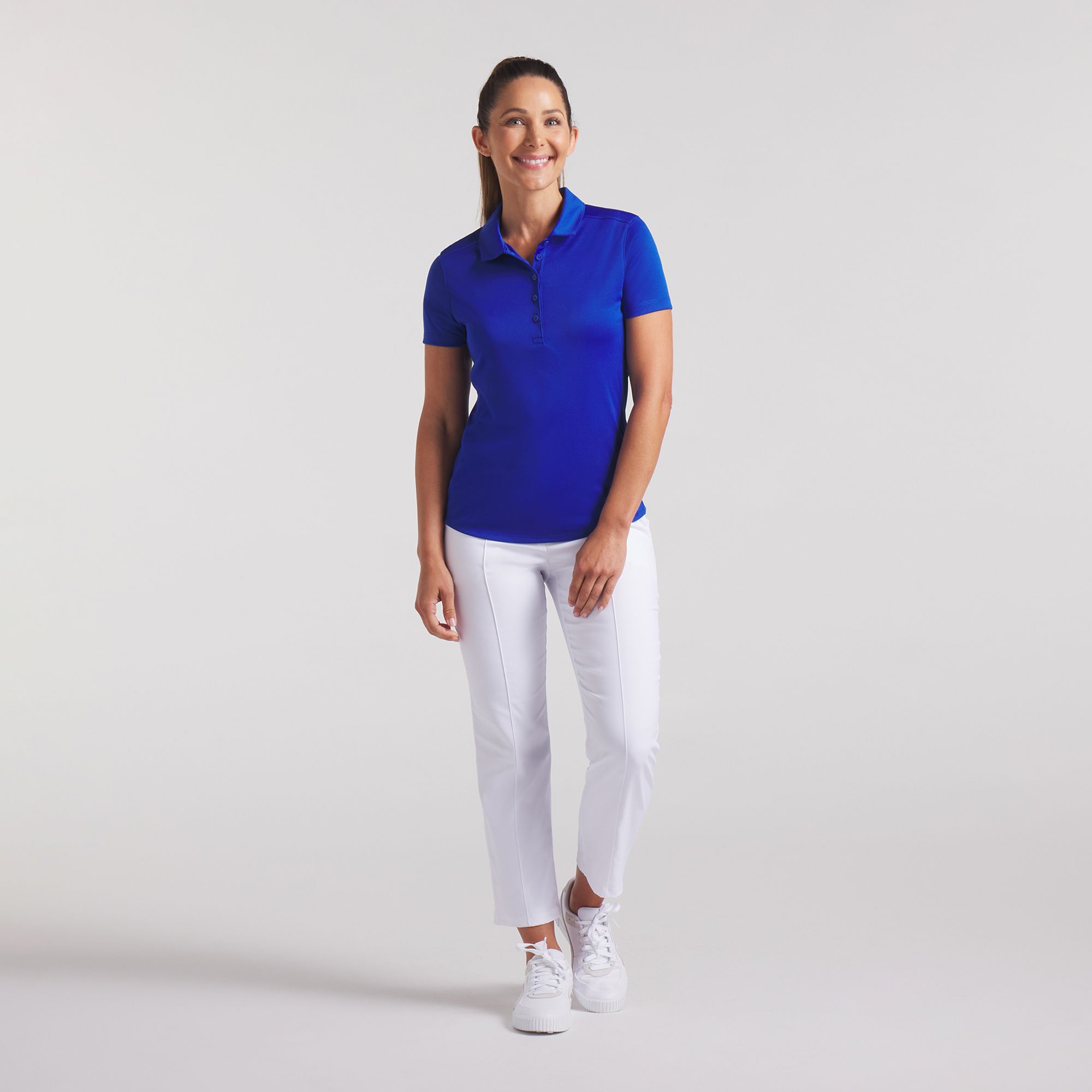PUMA Women's Pure 2.0 Short Sleeve Golf Polo product image