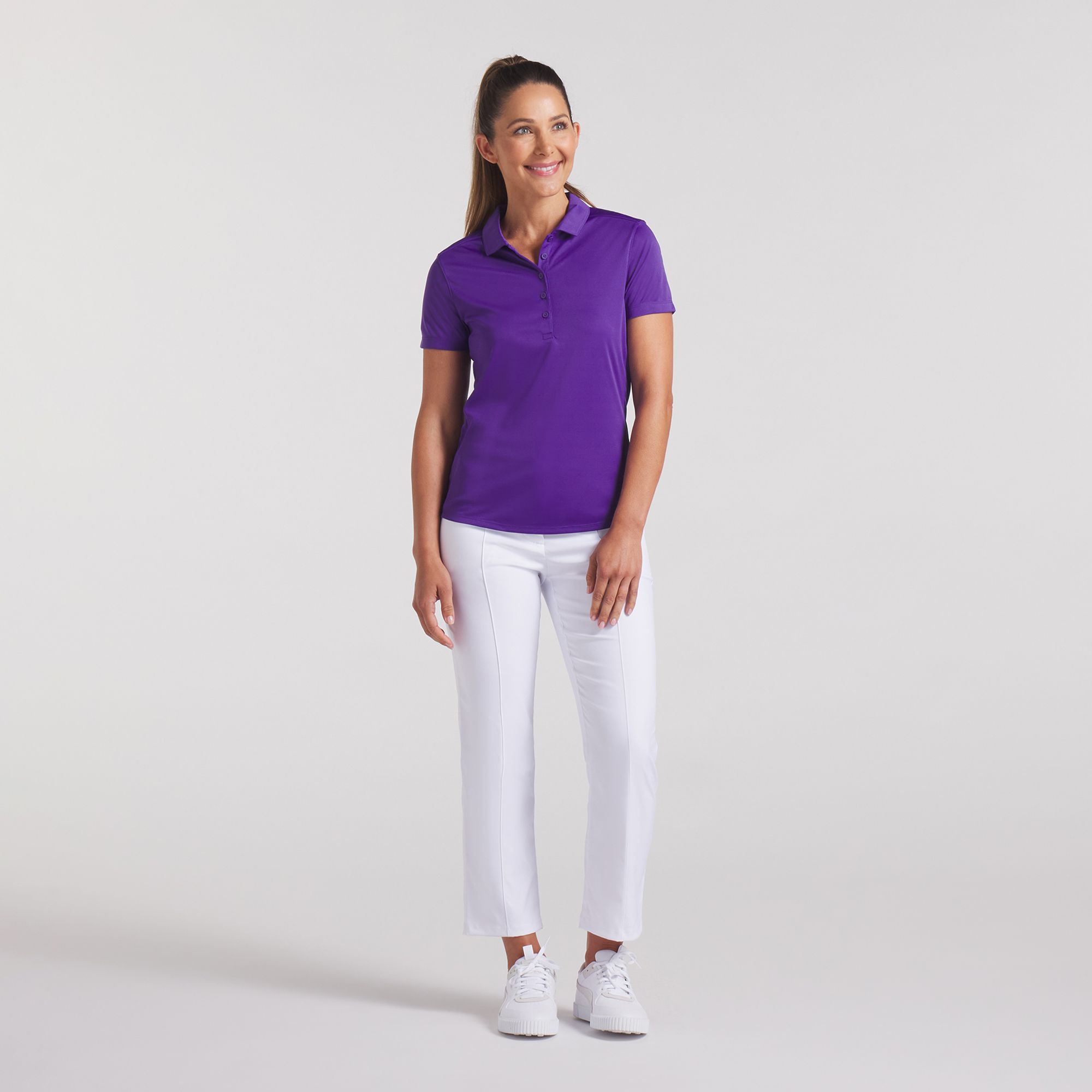 PUMA Women's Pure 2.0 Short Sleeve Golf Polo product image