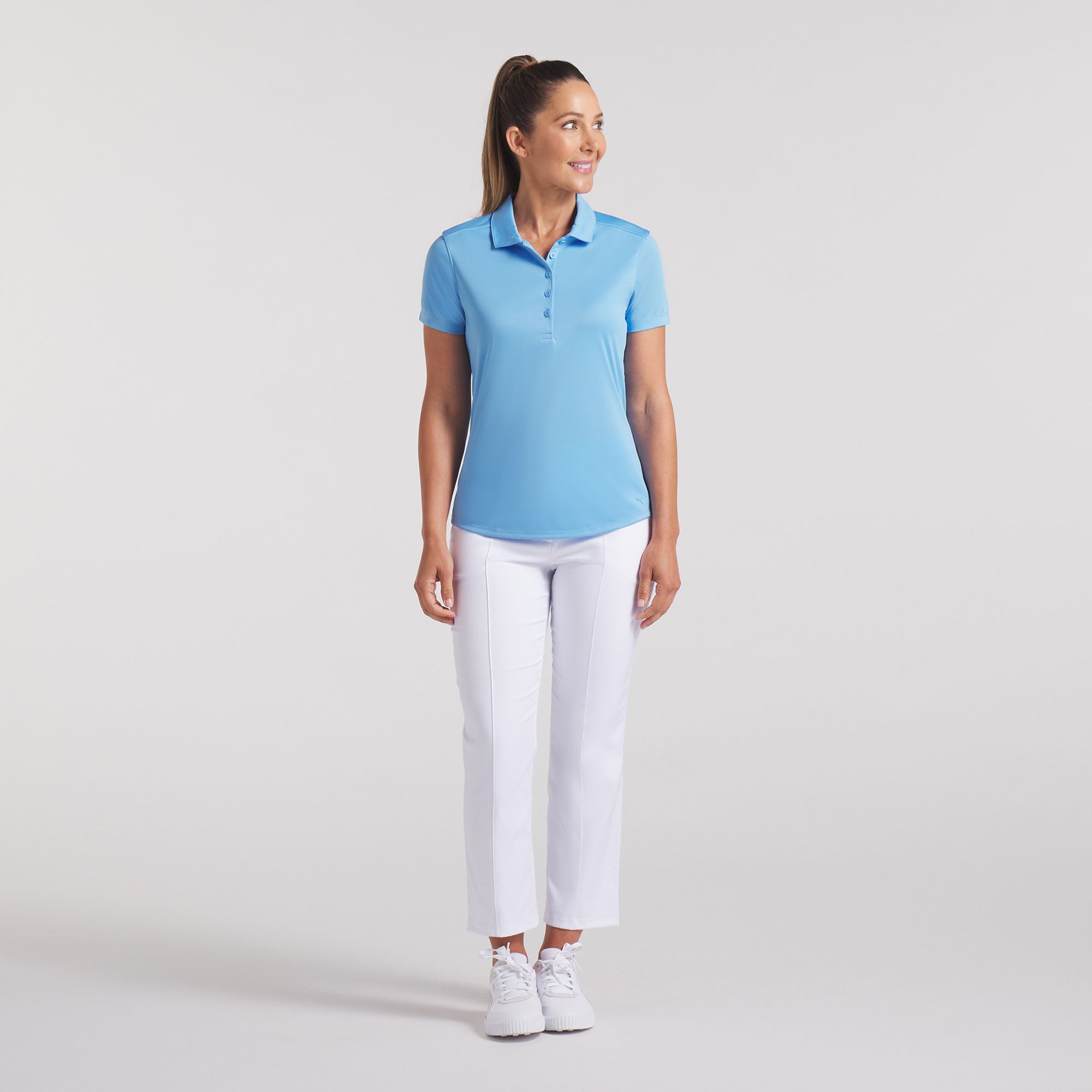 PUMA Women's Pure 2.0 Short Sleeve Golf Polo product image