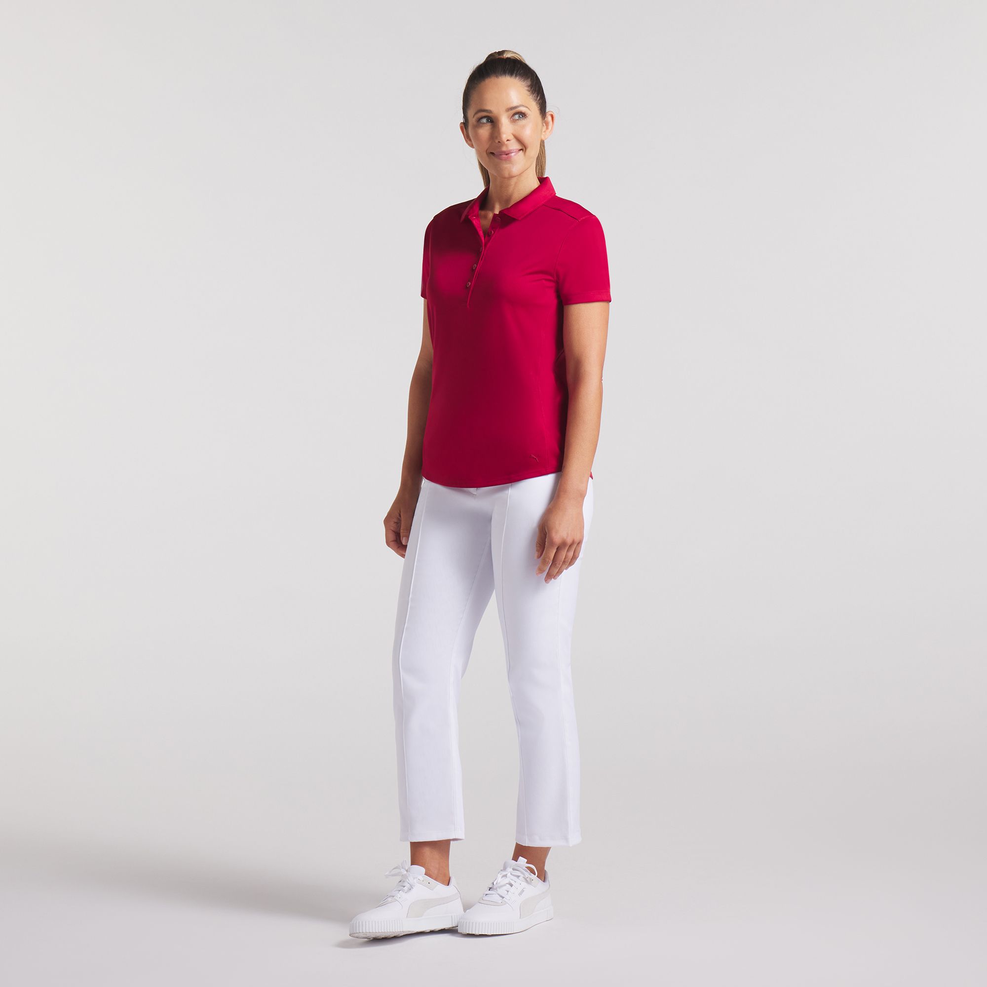 PUMA Women's Pure 2.0 Short Sleeve Golf Polo product image