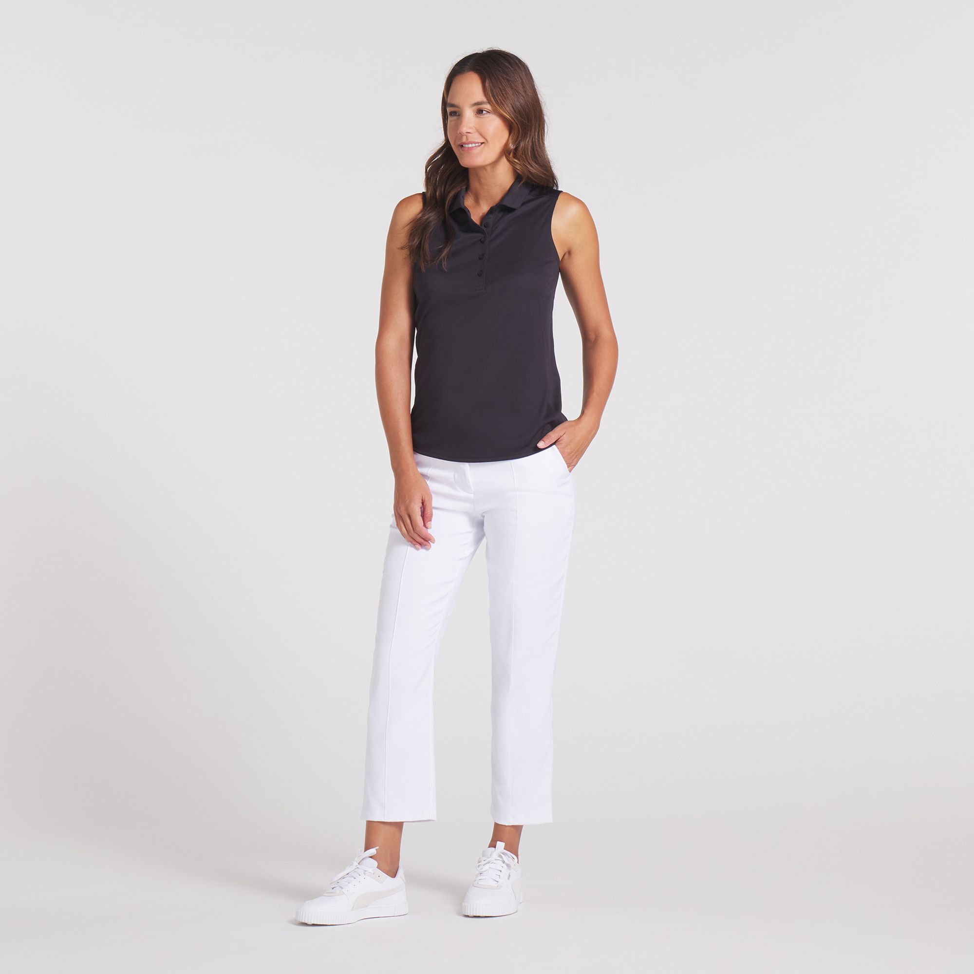 PUMA Women's Pure 2.0 Sleeveless Golf Polo product image