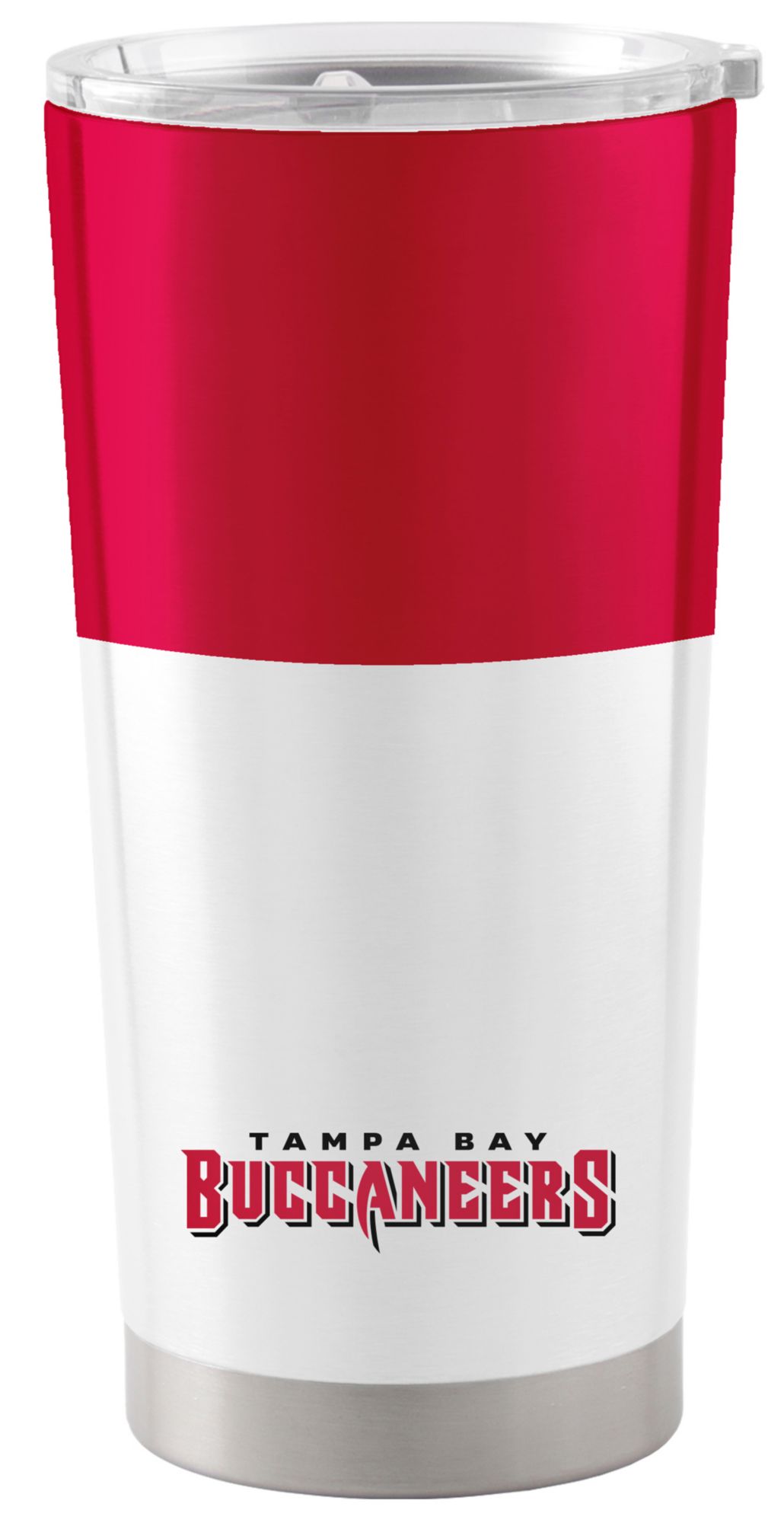 Logo Brands Tampa Bay Buccaneers 20 oz. Stainless Steel Colorblock Tumbler product image