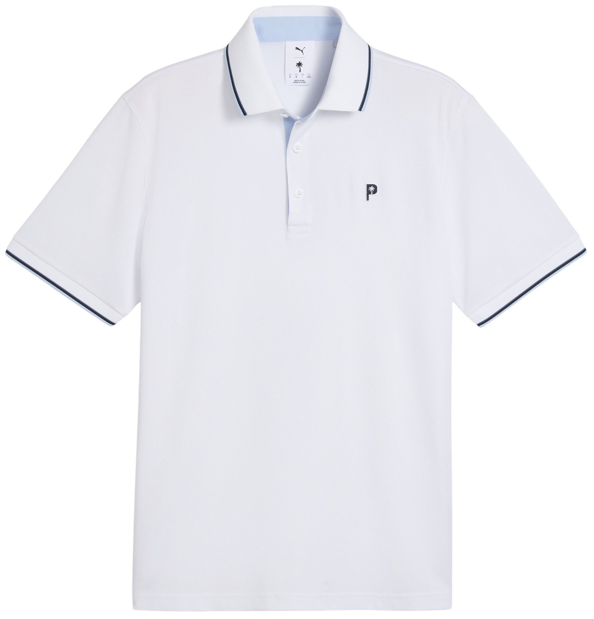 PUMA X PTC Men's Tipped Golf Polo product image